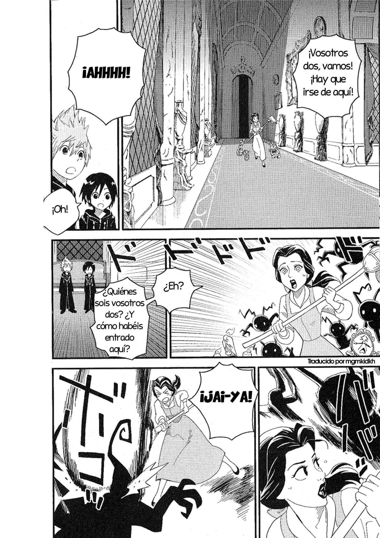 Read Kingdom Hearts 3582 Days ES Manga Online