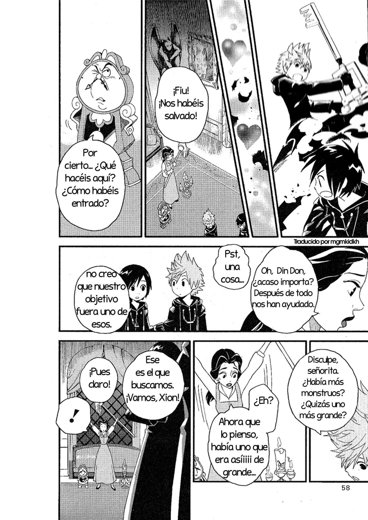 Read Kingdom Hearts 3582 Days ES Manga Online