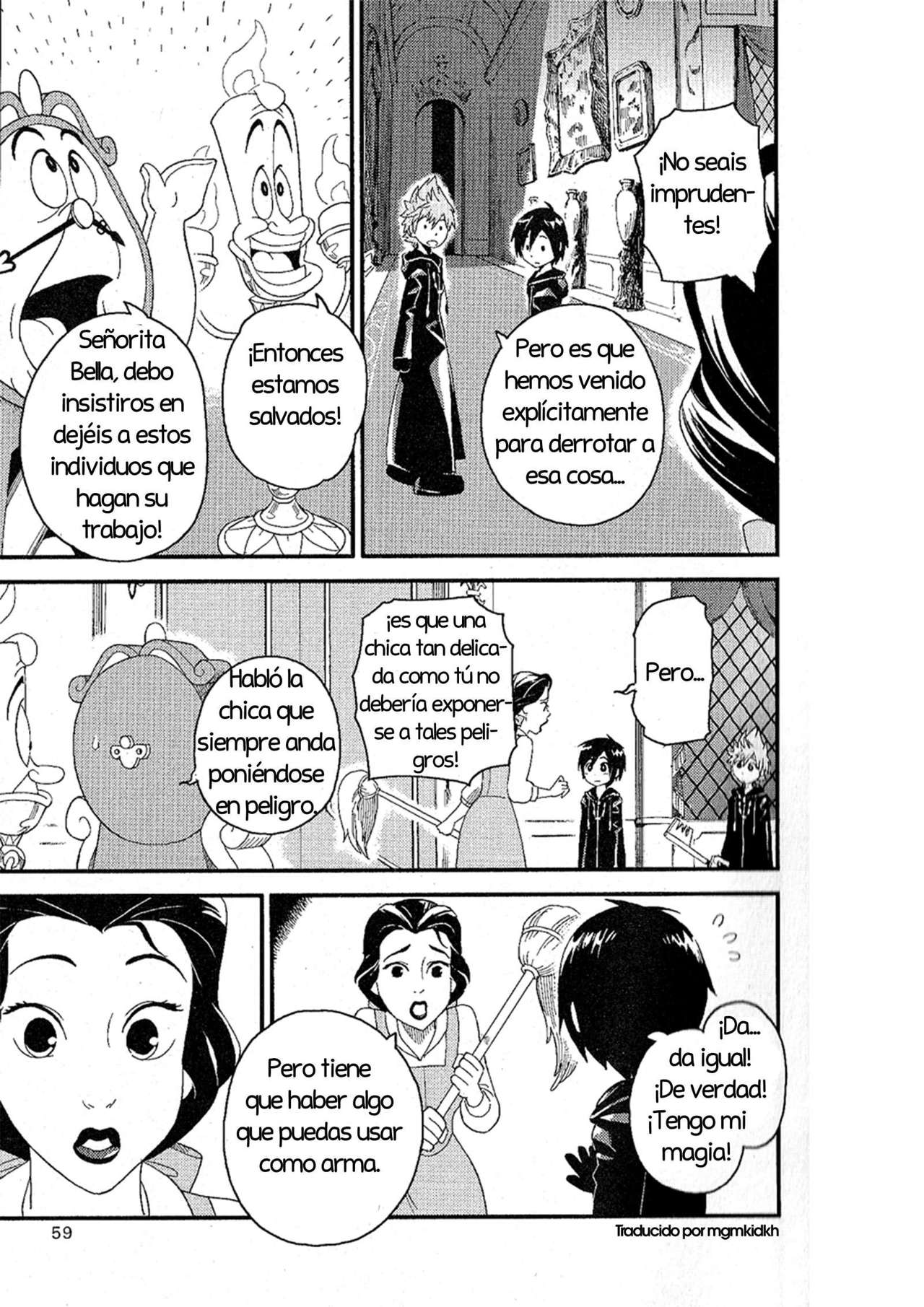 Read Kingdom Hearts 3582 Days ES Manga Online