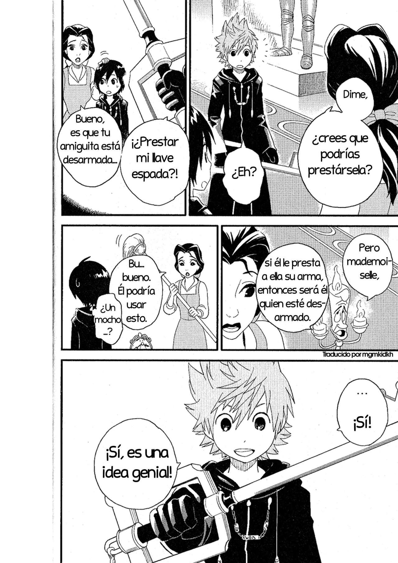 Read Kingdom Hearts 3582 Days ES Manga Online