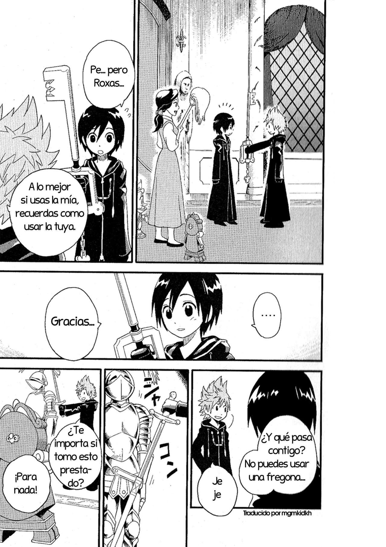 Read Kingdom Hearts 3582 Days ES Manga Online