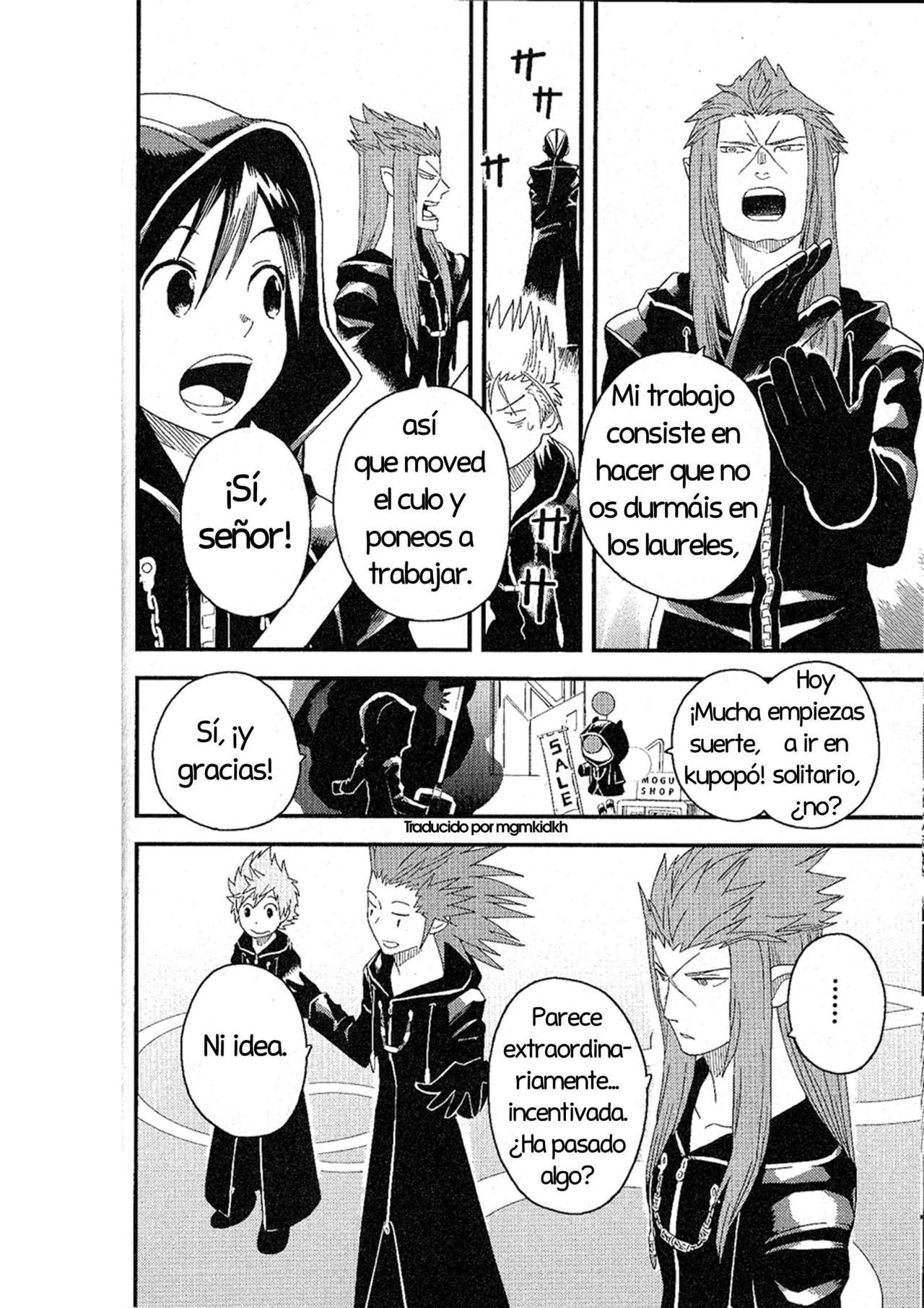Read Kingdom Hearts 3582 Days ES Manga Online