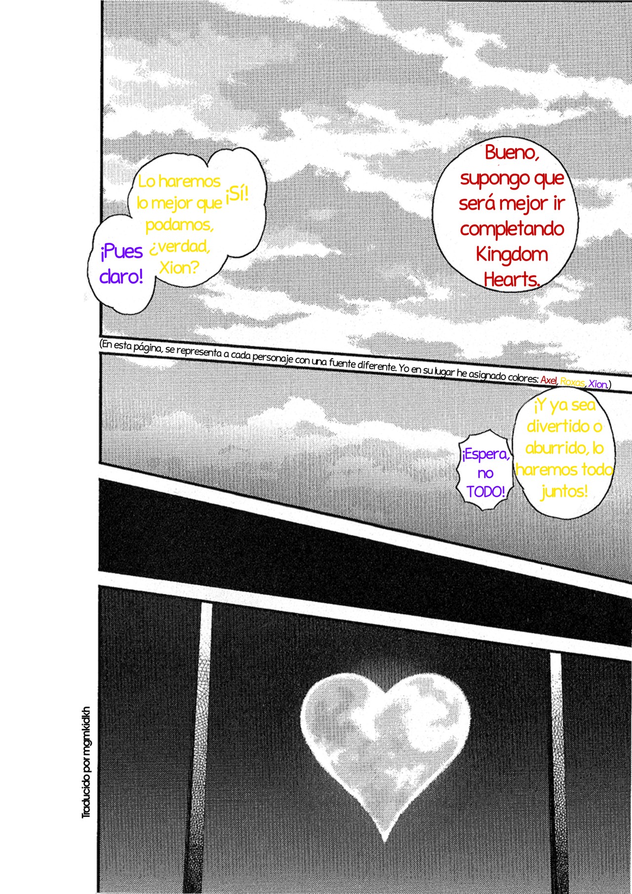 Read Kingdom Hearts 3582 Days ES Manga Online