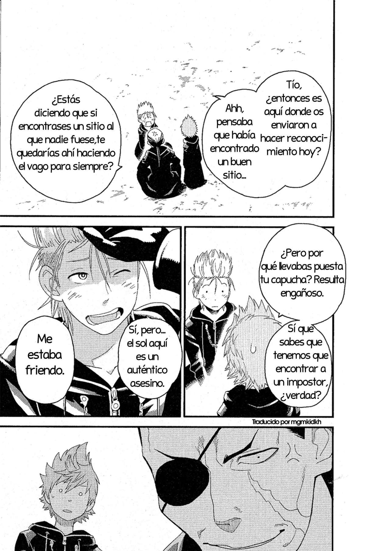 Read Kingdom Hearts 3582 Days ES Manga Online