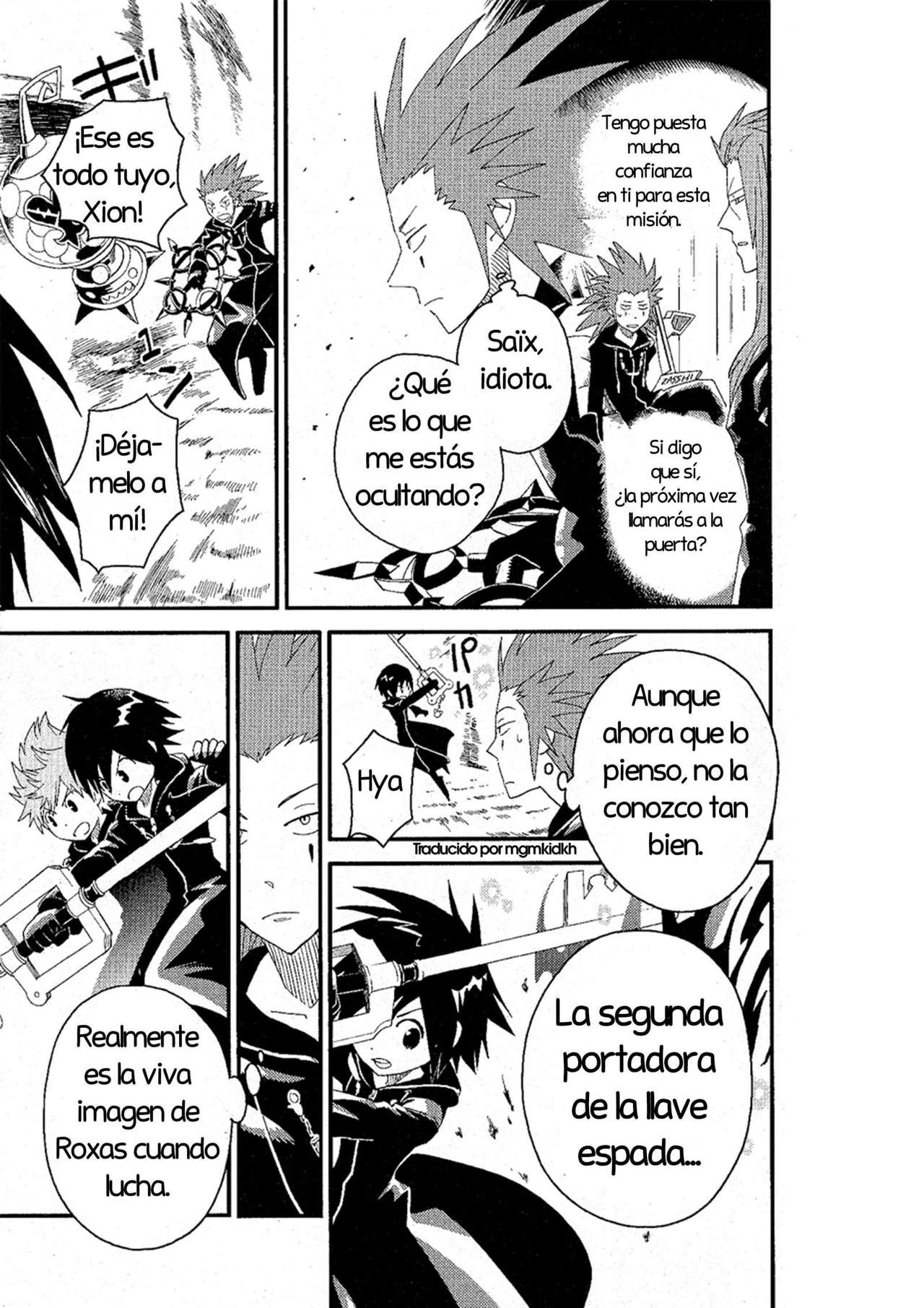 Read Kingdom Hearts 3582 Days ES Manga Online