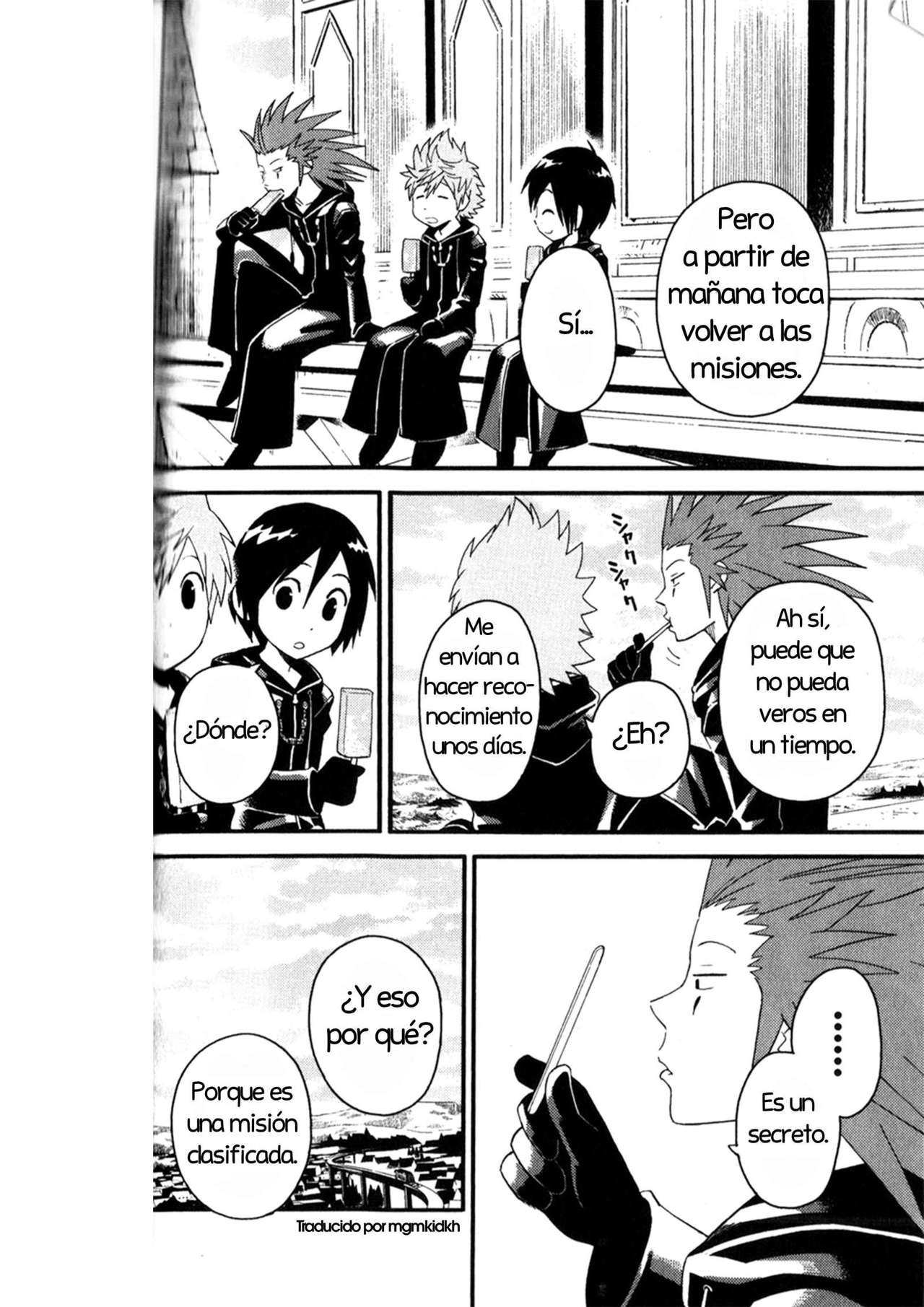 Read Kingdom Hearts 3582 Days ES Manga Online