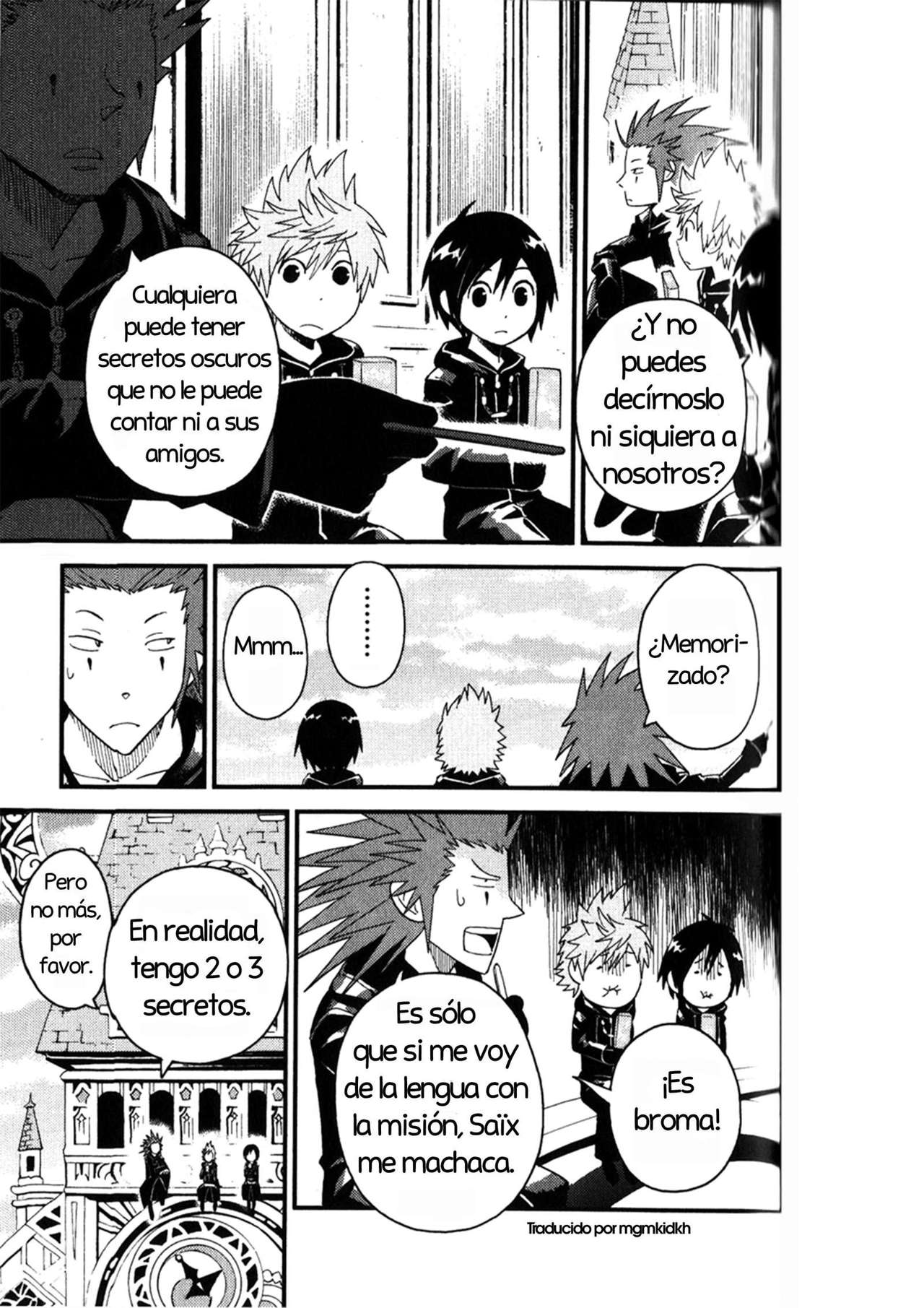Read Kingdom Hearts 3582 Days ES Manga Online