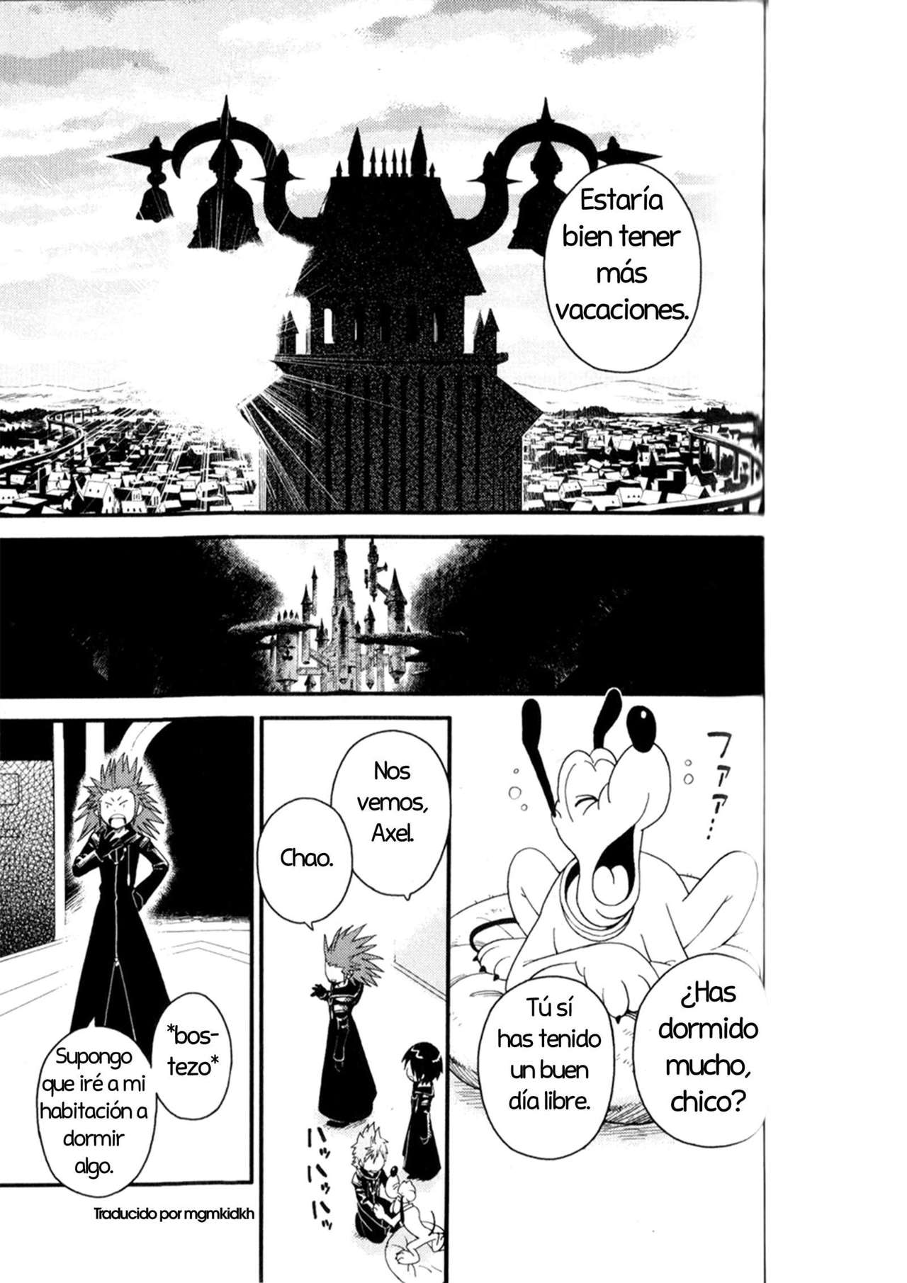 Read Kingdom Hearts 3582 Days ES Manga Online