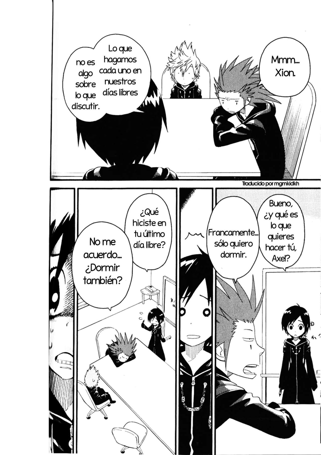 Read Kingdom Hearts 3582 Days ES Manga Online
