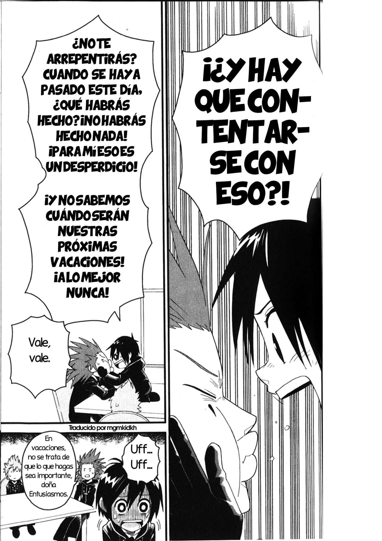 Read Kingdom Hearts 3582 Days ES Manga Online