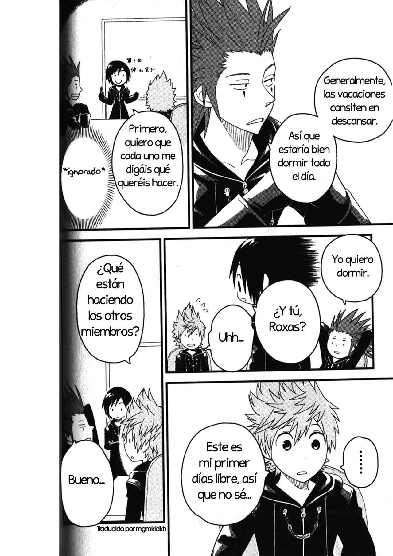 Read Kingdom Hearts 3582 Days ES Manga Online