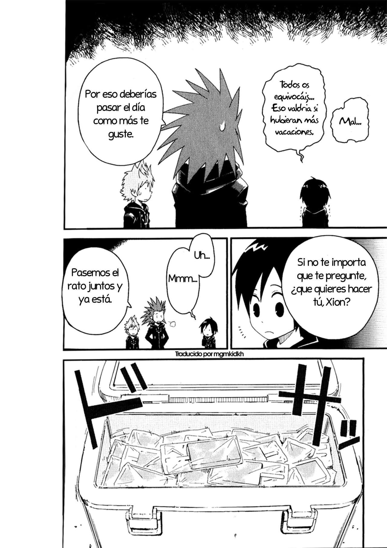Read Kingdom Hearts 3582 Days ES Manga Online