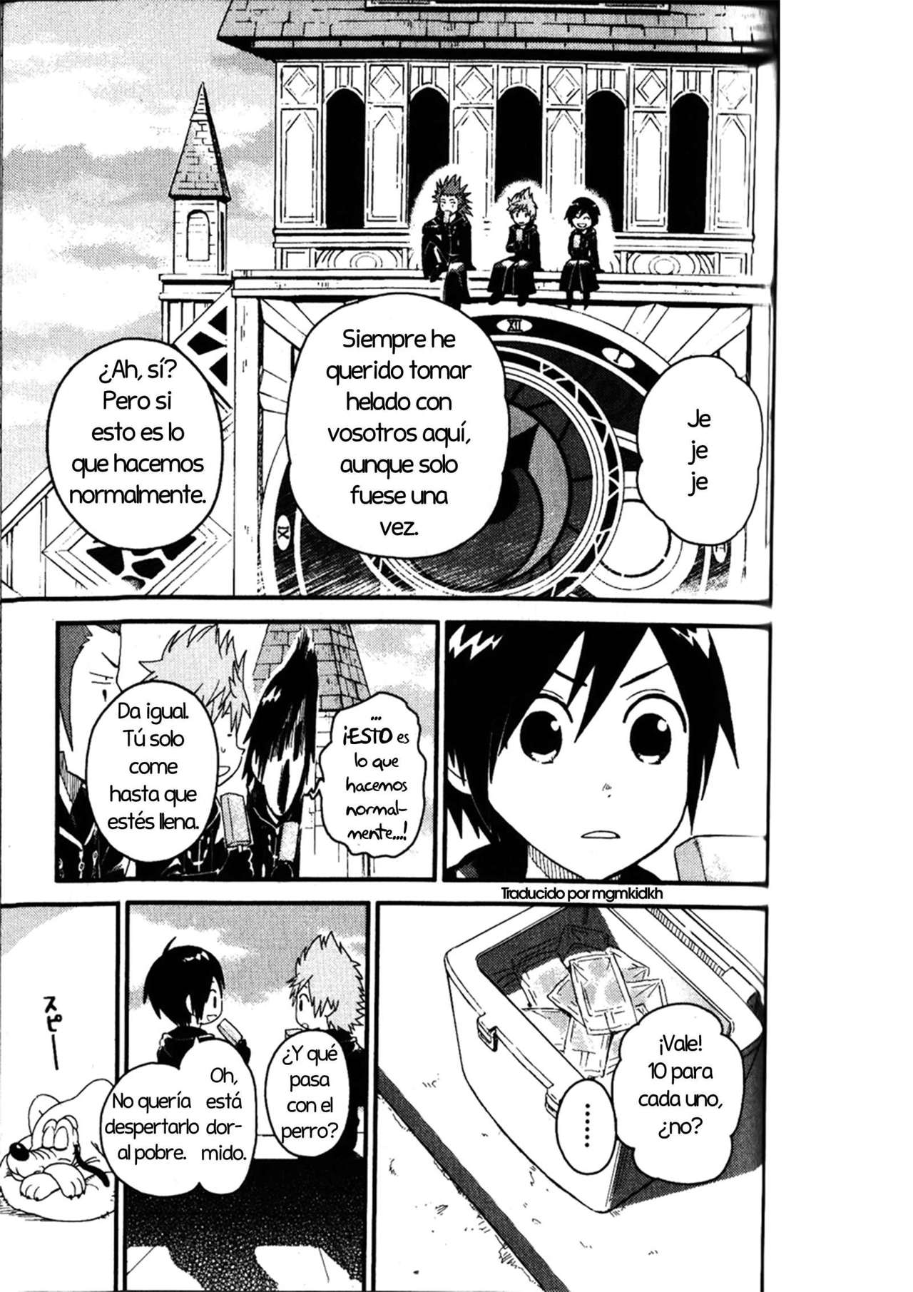 Read Kingdom Hearts 3582 Days ES Manga Online