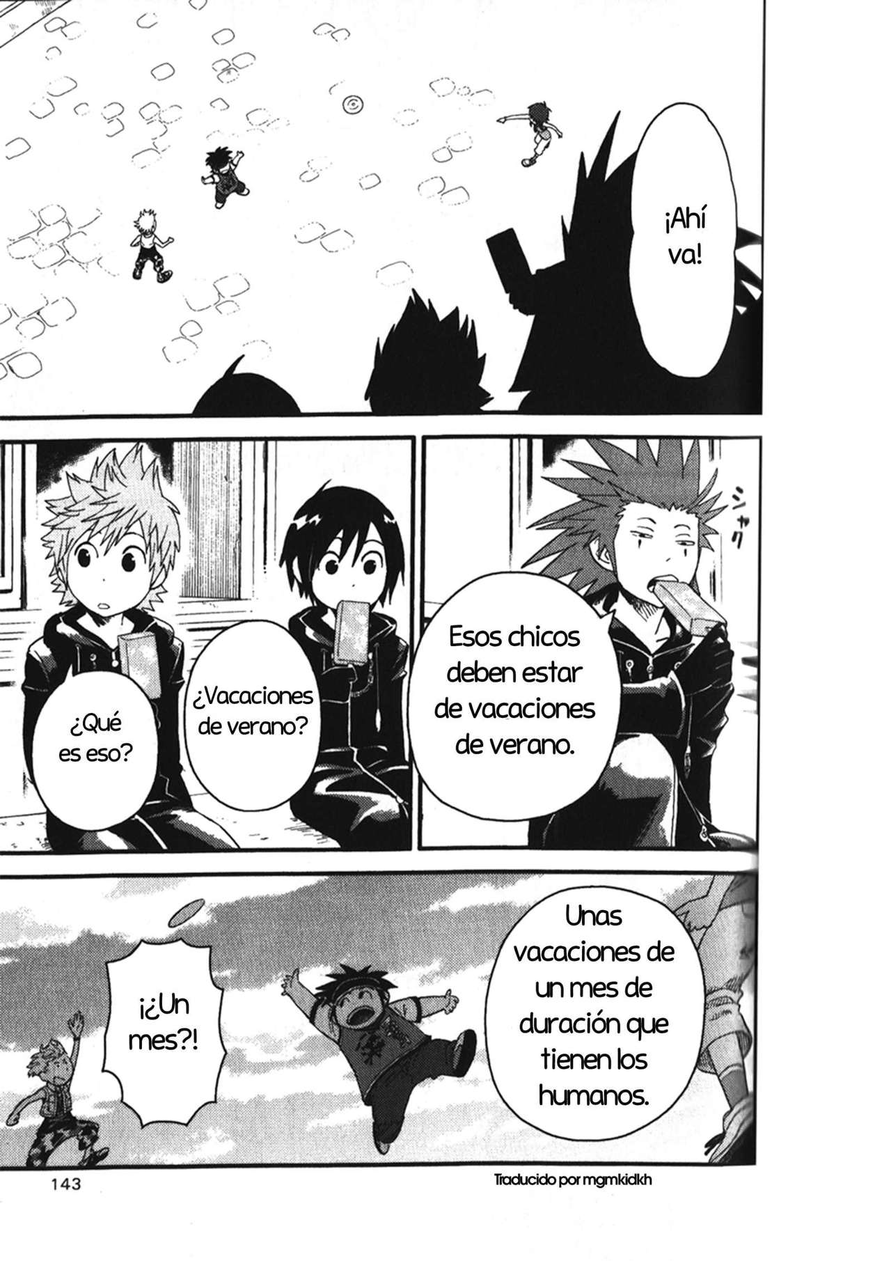 Read Kingdom Hearts 3582 Days ES Manga Online