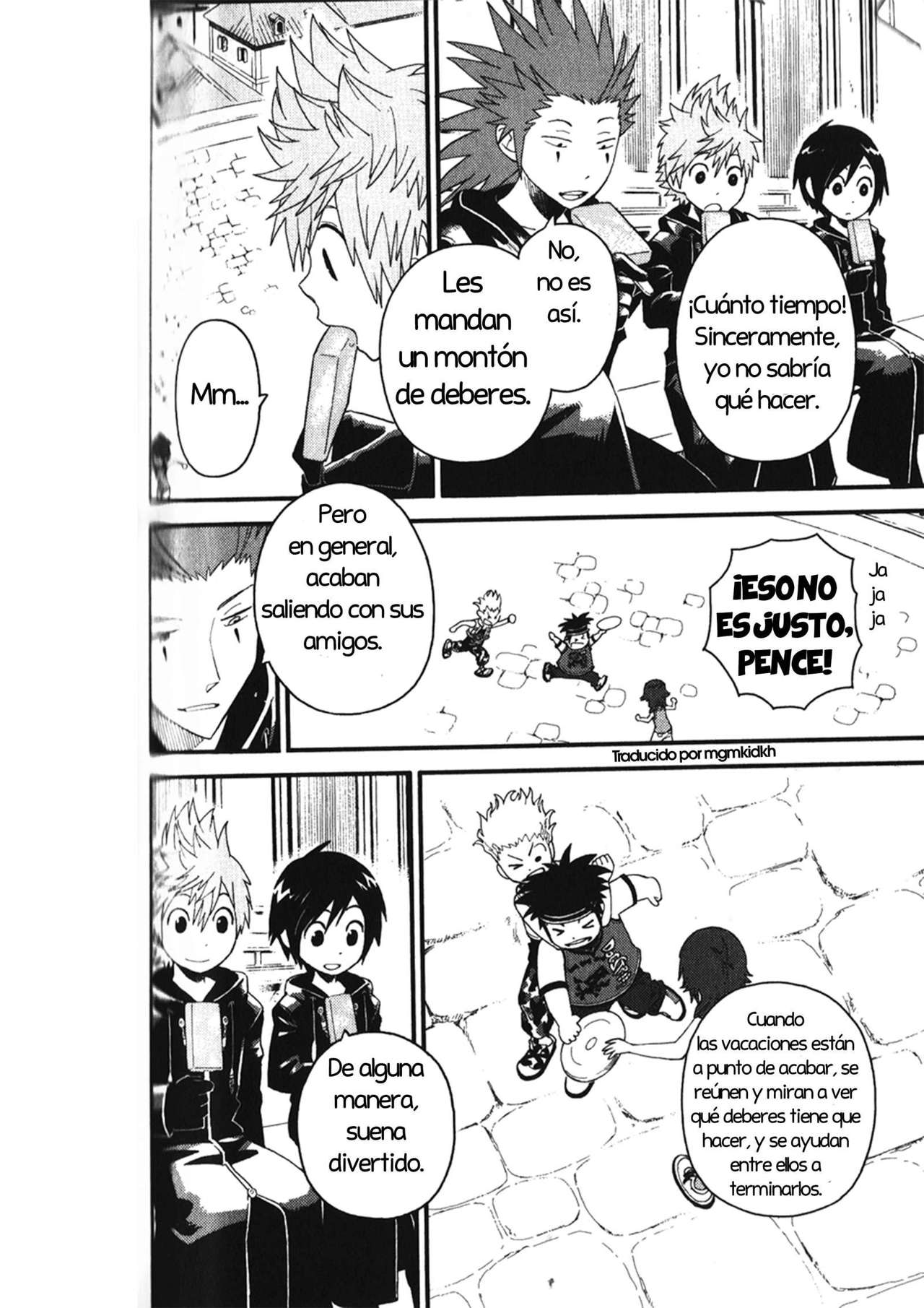 Read Kingdom Hearts 3582 Days ES Manga Online
