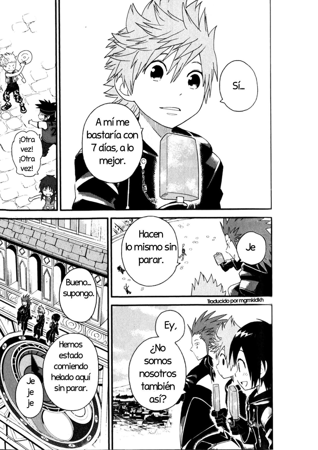 Read Kingdom Hearts 3582 Days ES Manga Online