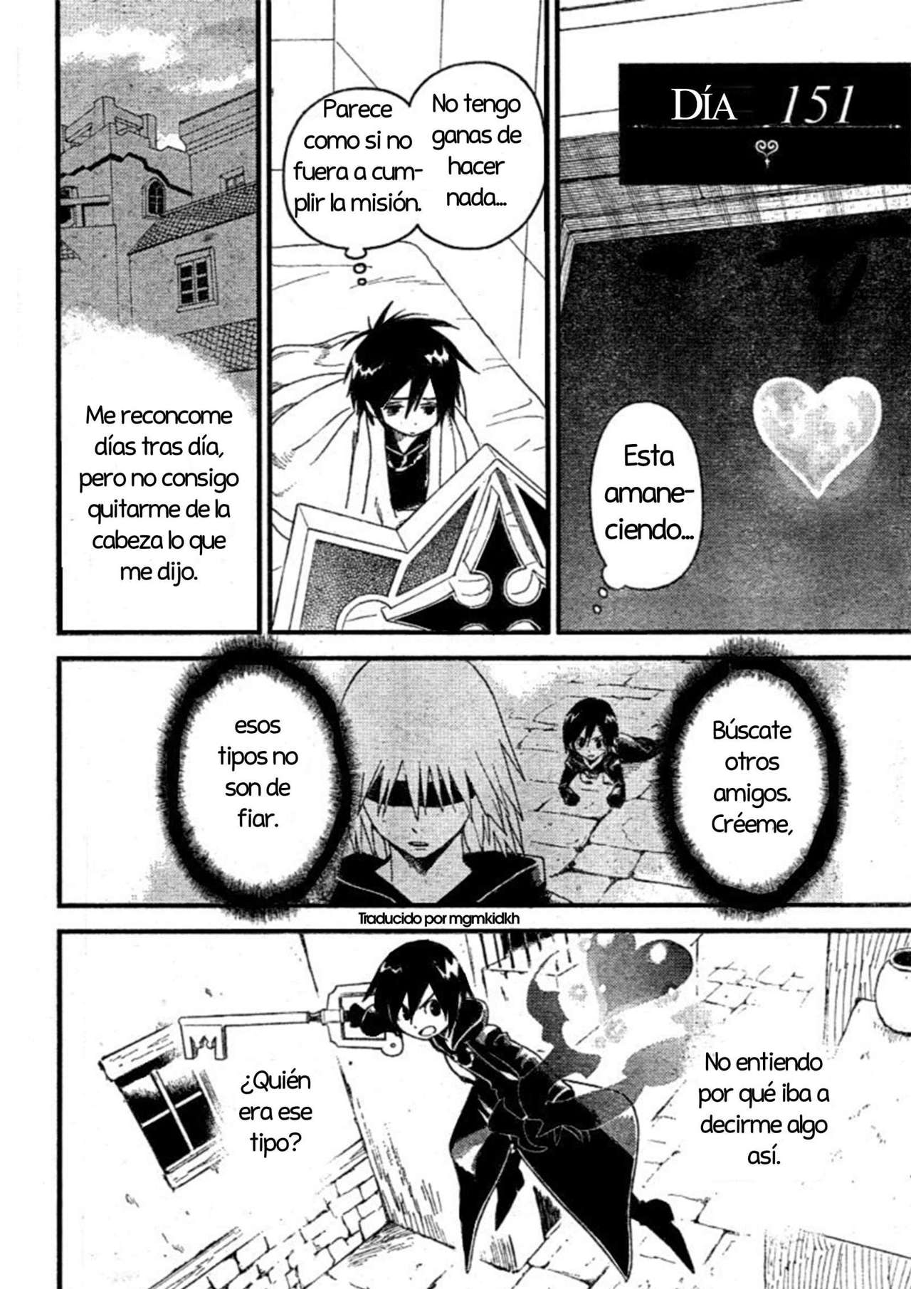 Read Kingdom Hearts 3582 Days ES Manga Online
