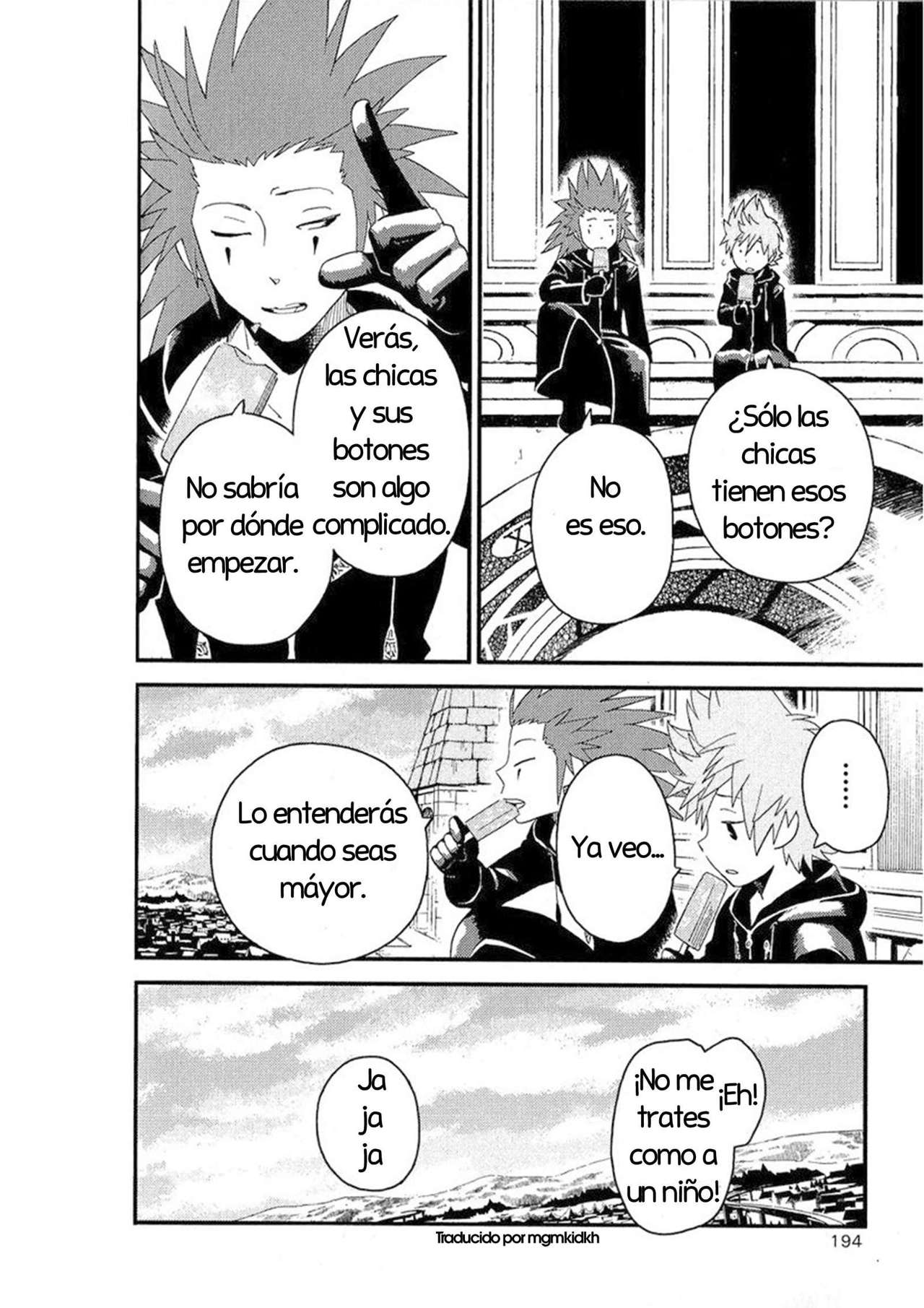 Read Kingdom Hearts 3582 Days ES Manga Online