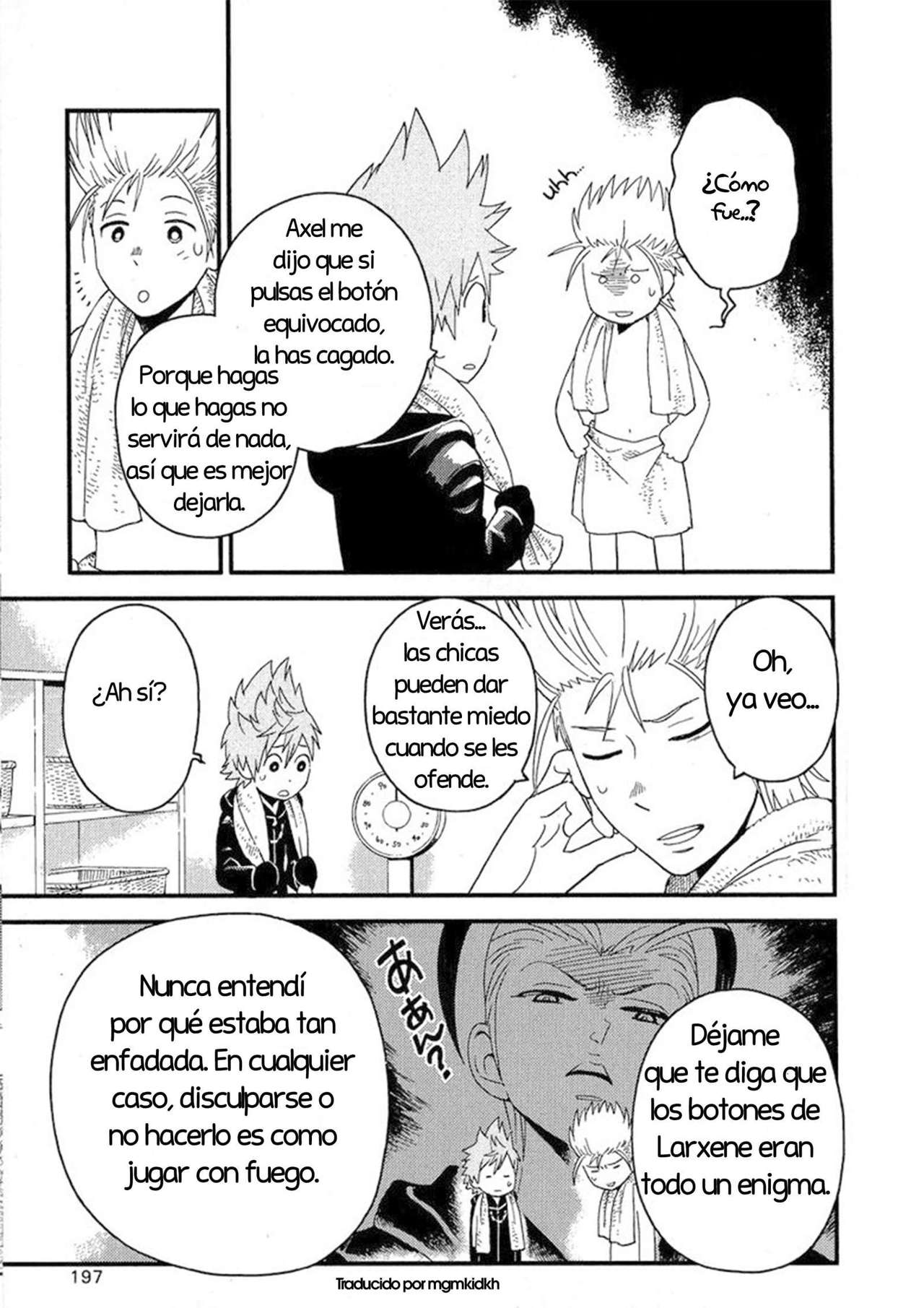 Read Kingdom Hearts 3582 Days ES Manga Online