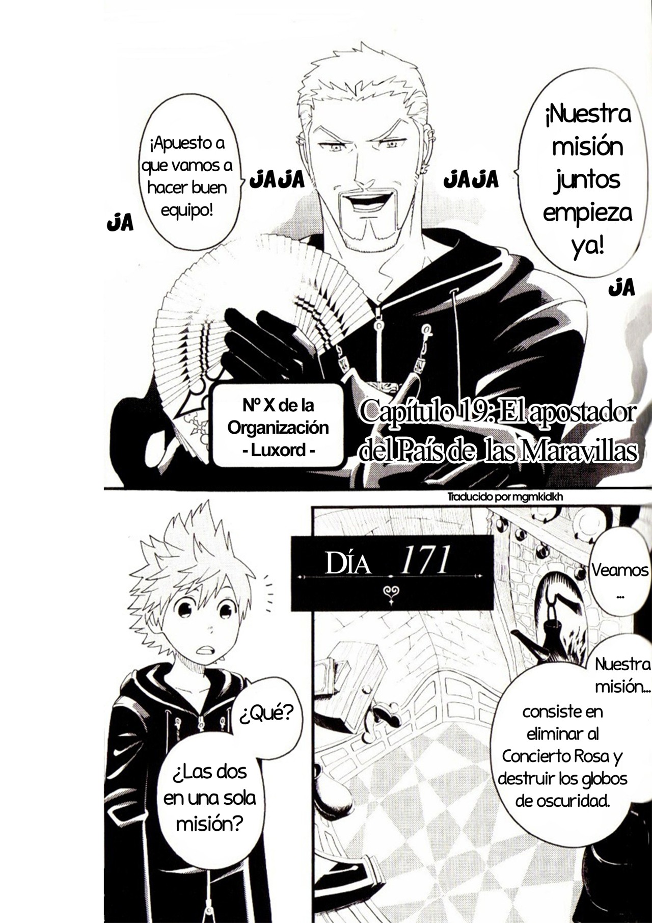 Read Kingdom Hearts 3582 Days ES Manga Online