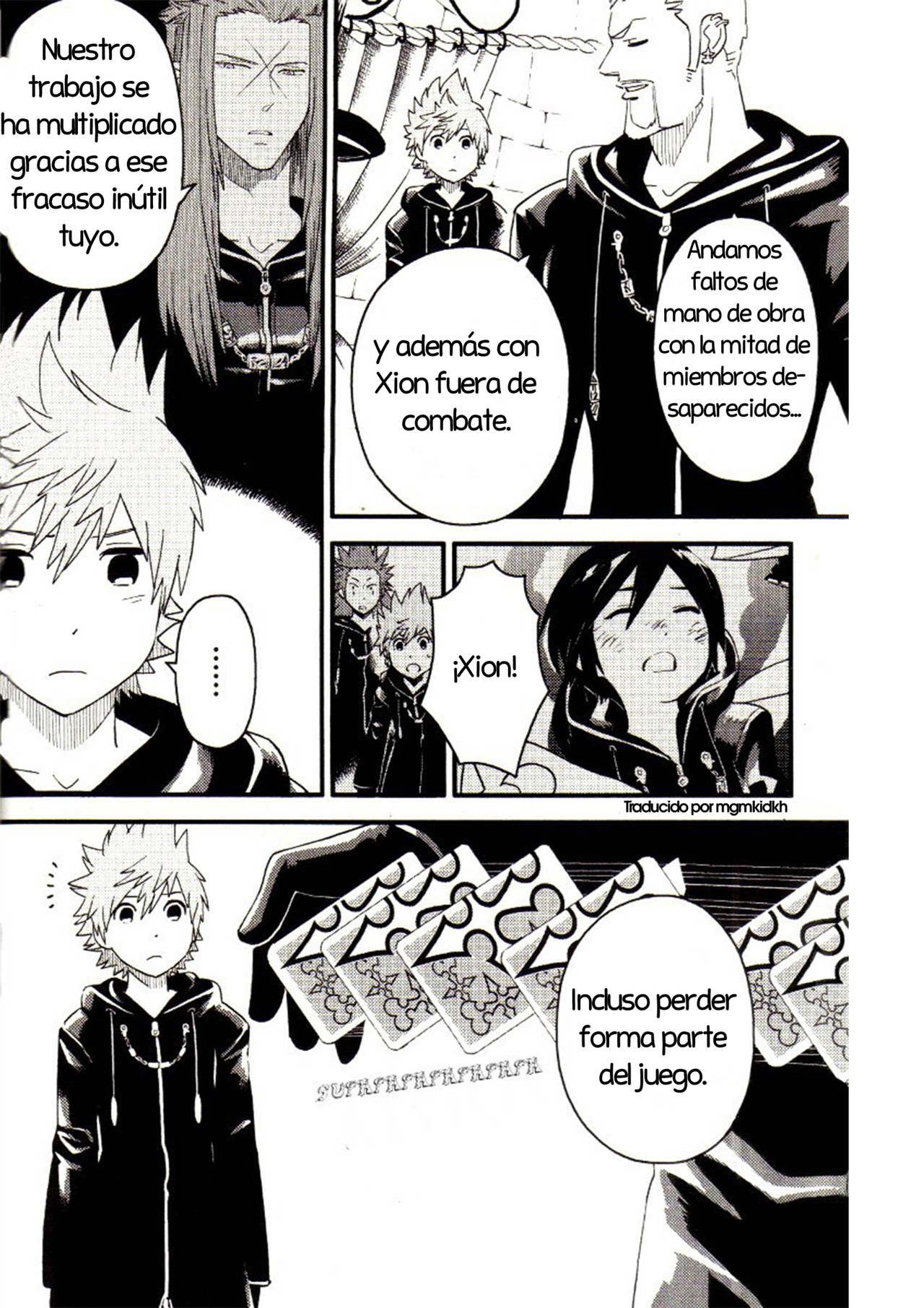 Read Kingdom Hearts 3582 Days ES Manga Online