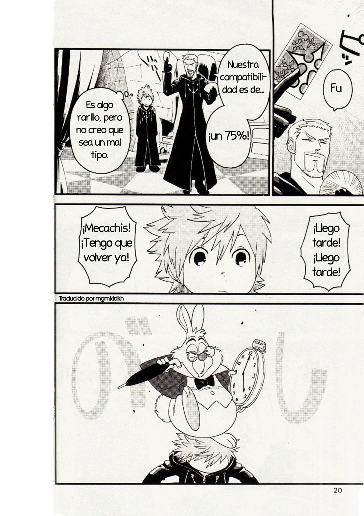 Read Kingdom Hearts 3582 Days ES Manga Online