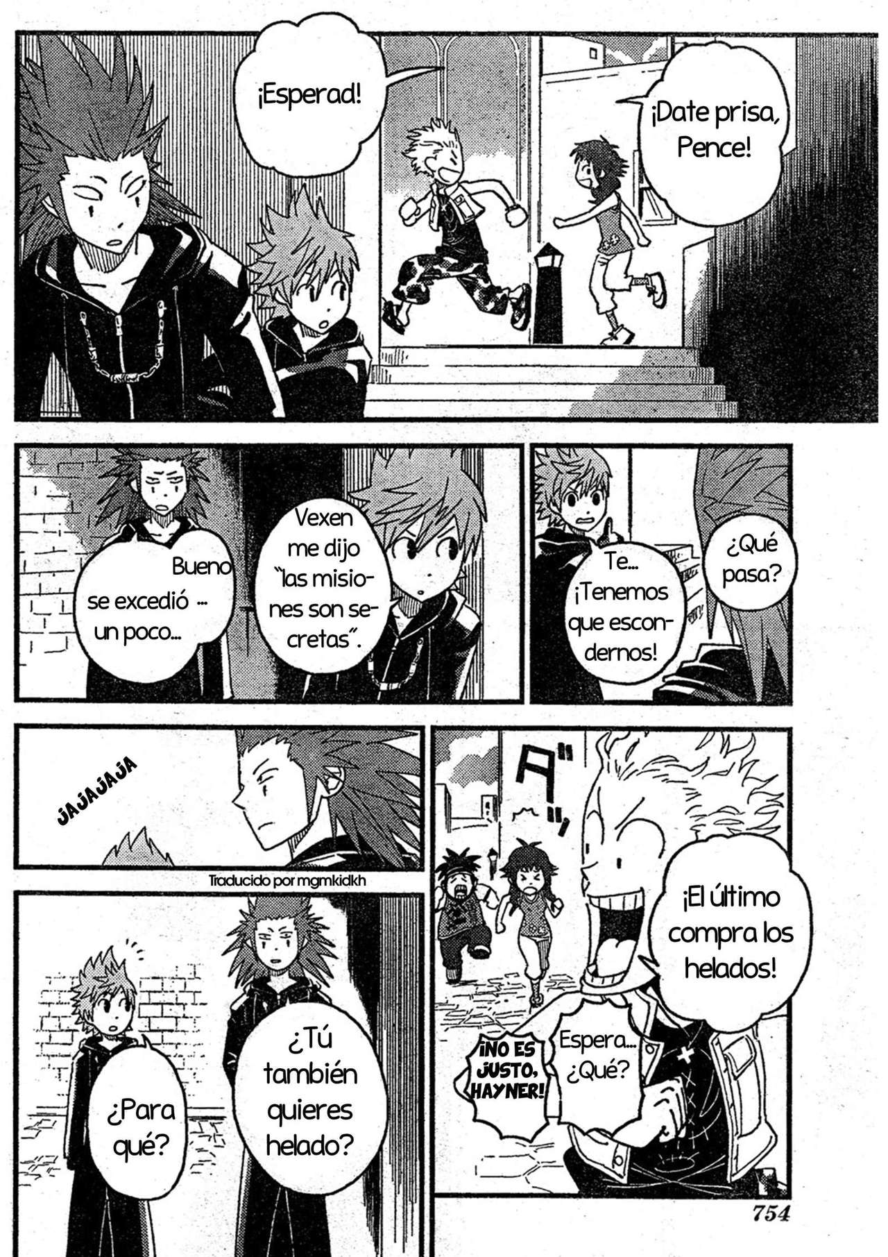 Read Kingdom Hearts 3582 Days ES Manga Online