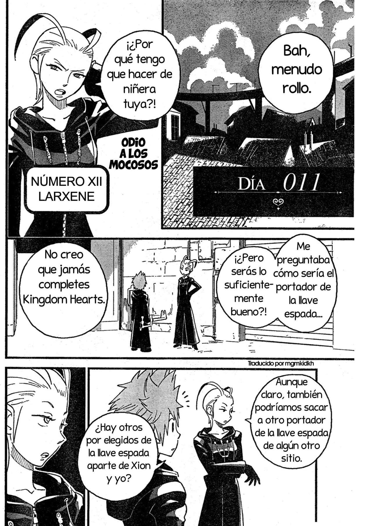 Read Kingdom Hearts 3582 Days ES Manga Online