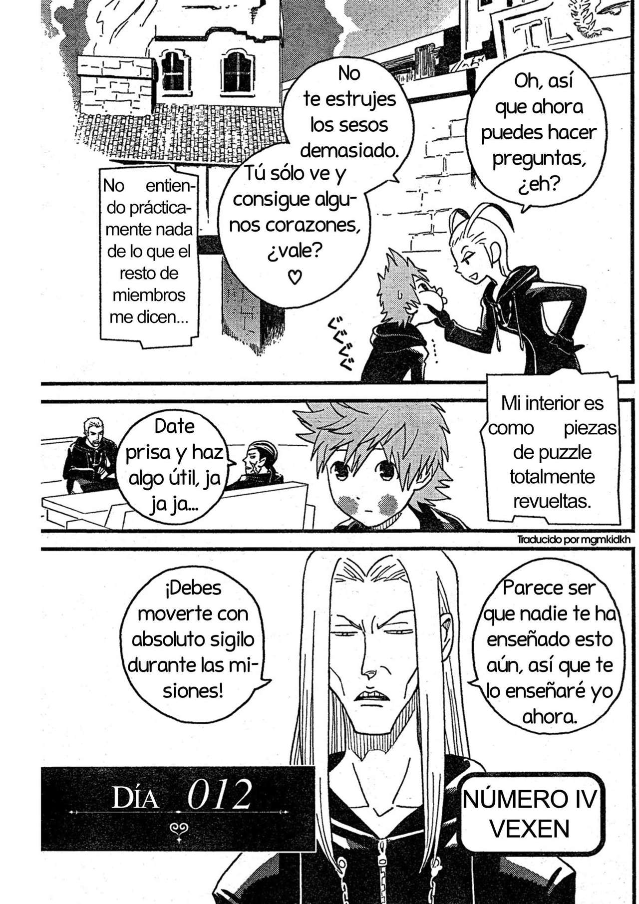 Read Kingdom Hearts 3582 Days ES Manga Online