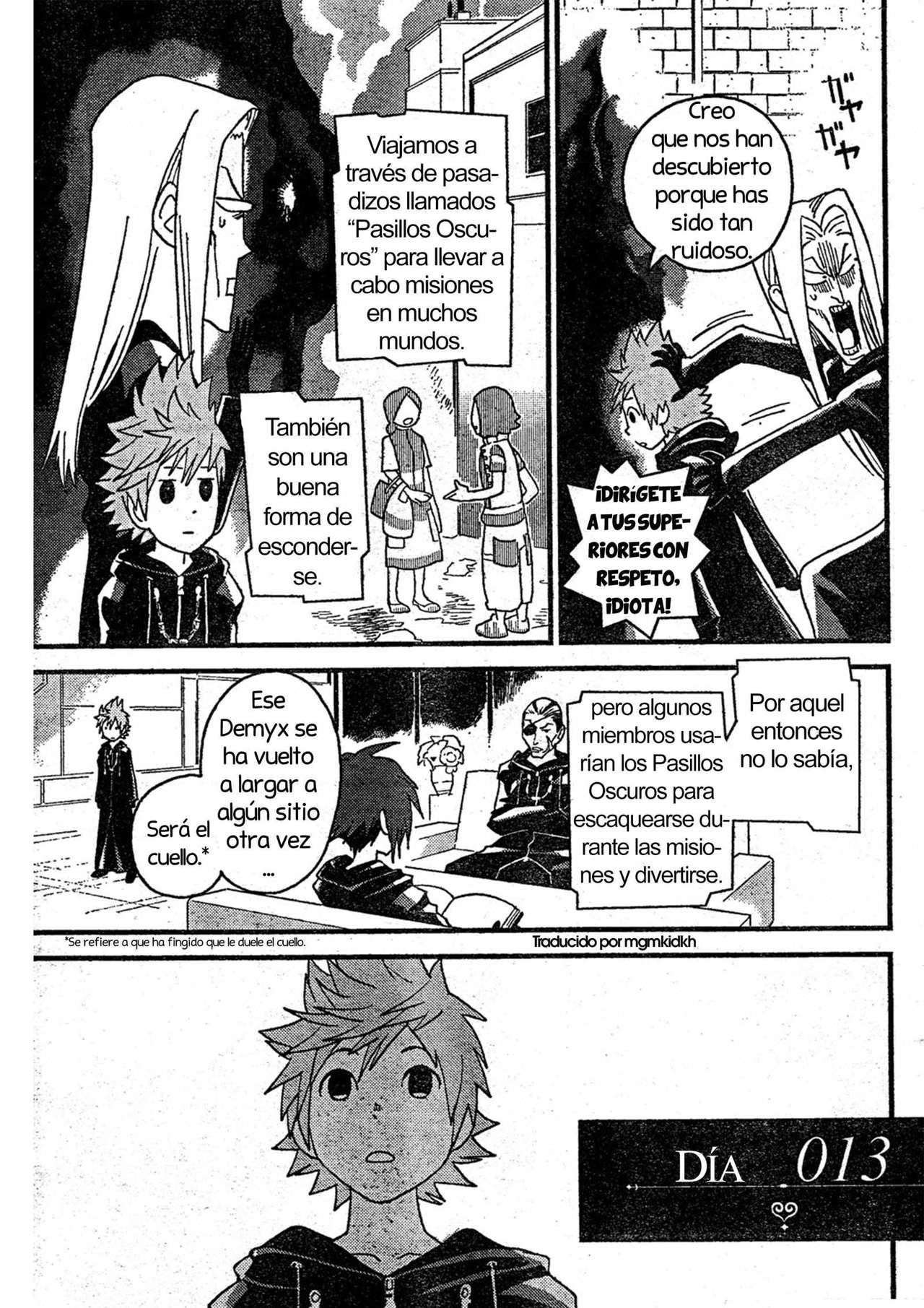 Read Kingdom Hearts 3582 Days ES Manga Online