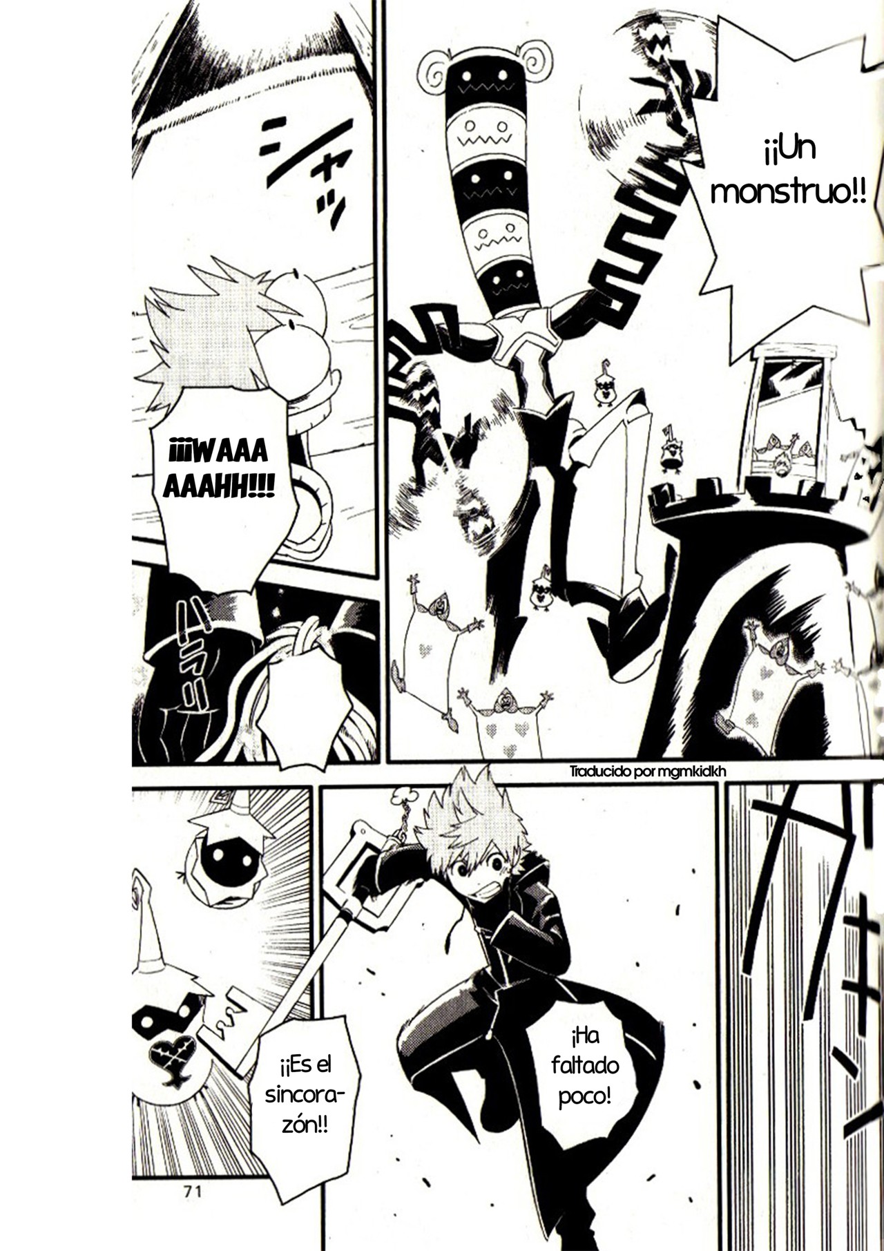 Read Kingdom Hearts 3582 Days ES Manga Online