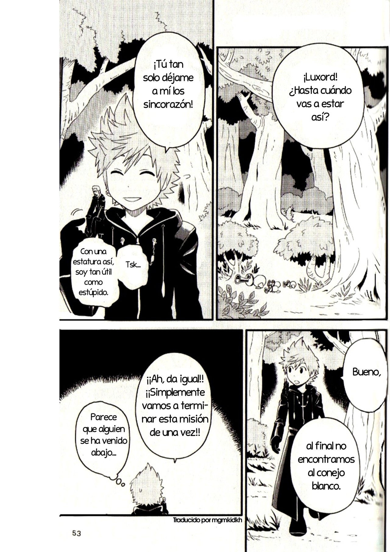 Read Kingdom Hearts 3582 Days ES Manga Online