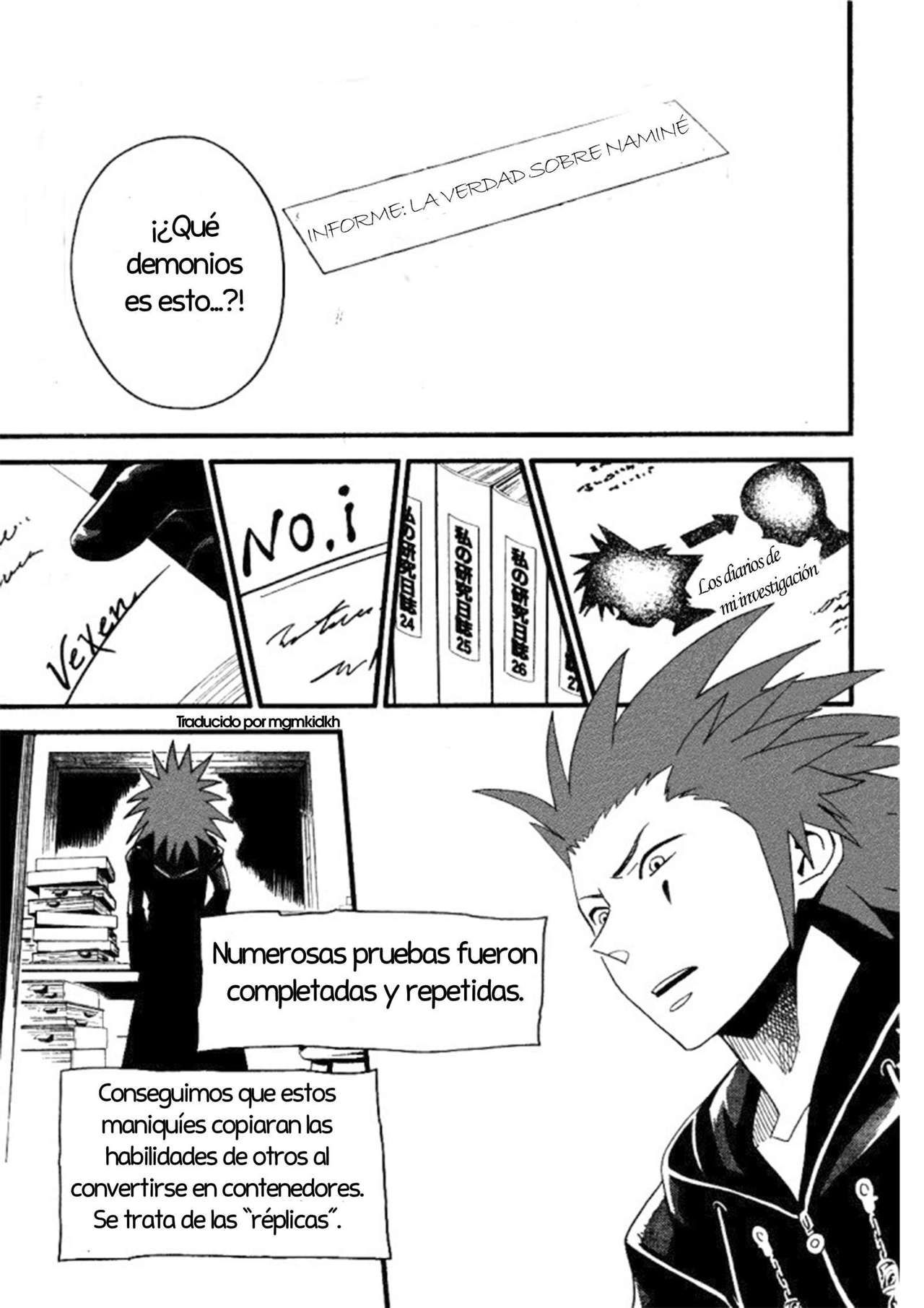 Read Kingdom Hearts 3582 Days ES Manga Online