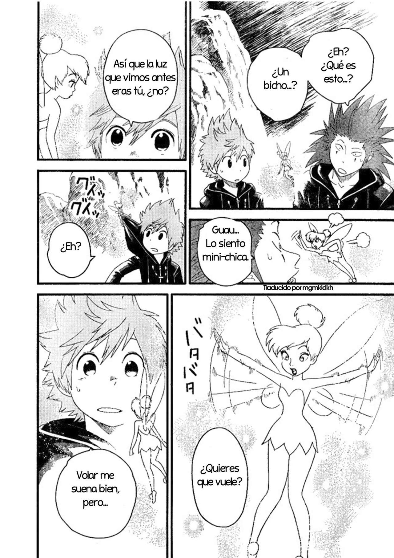Read Kingdom Hearts 3582 Days ES Manga Online