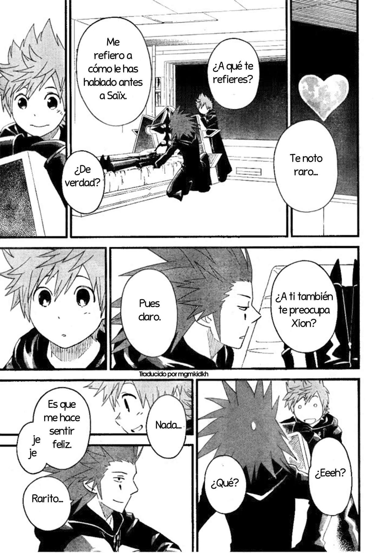Read Kingdom Hearts 3582 Days ES Manga Online