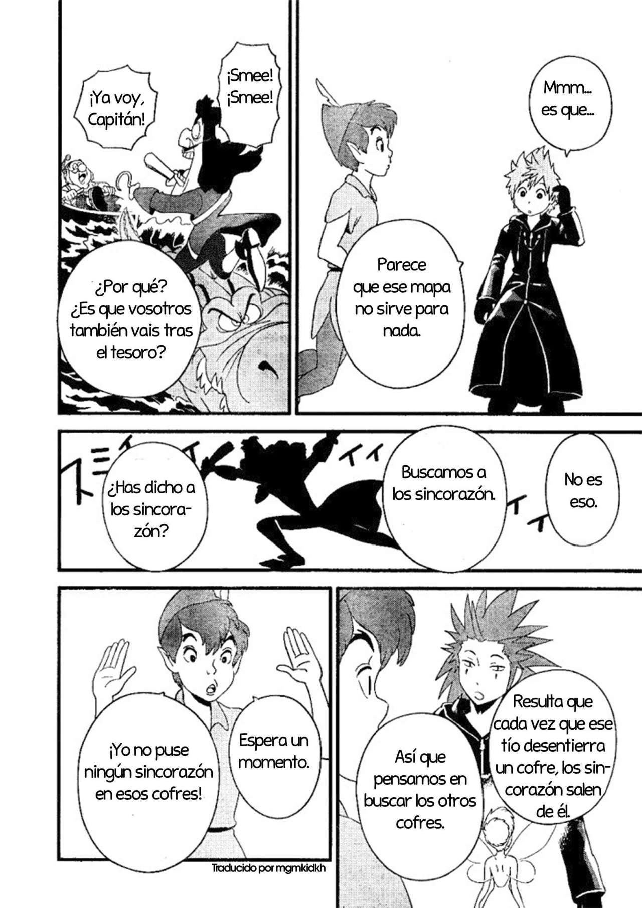 Read Kingdom Hearts 3582 Days ES Manga Online