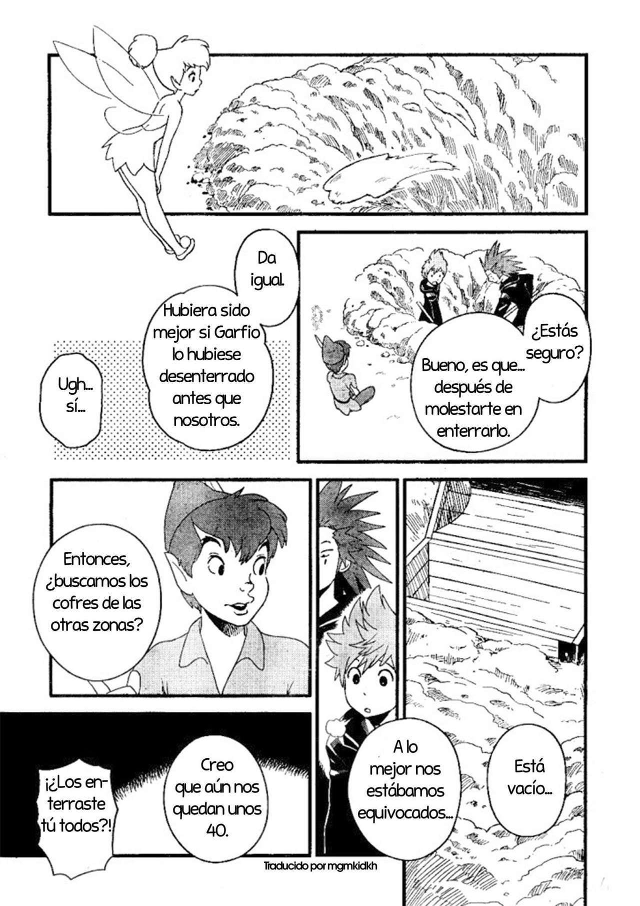 Read Kingdom Hearts 3582 Days ES Manga Online