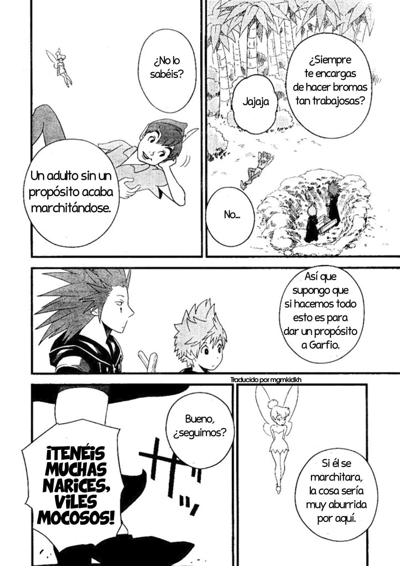 Read Kingdom Hearts 3582 Days ES Manga Online