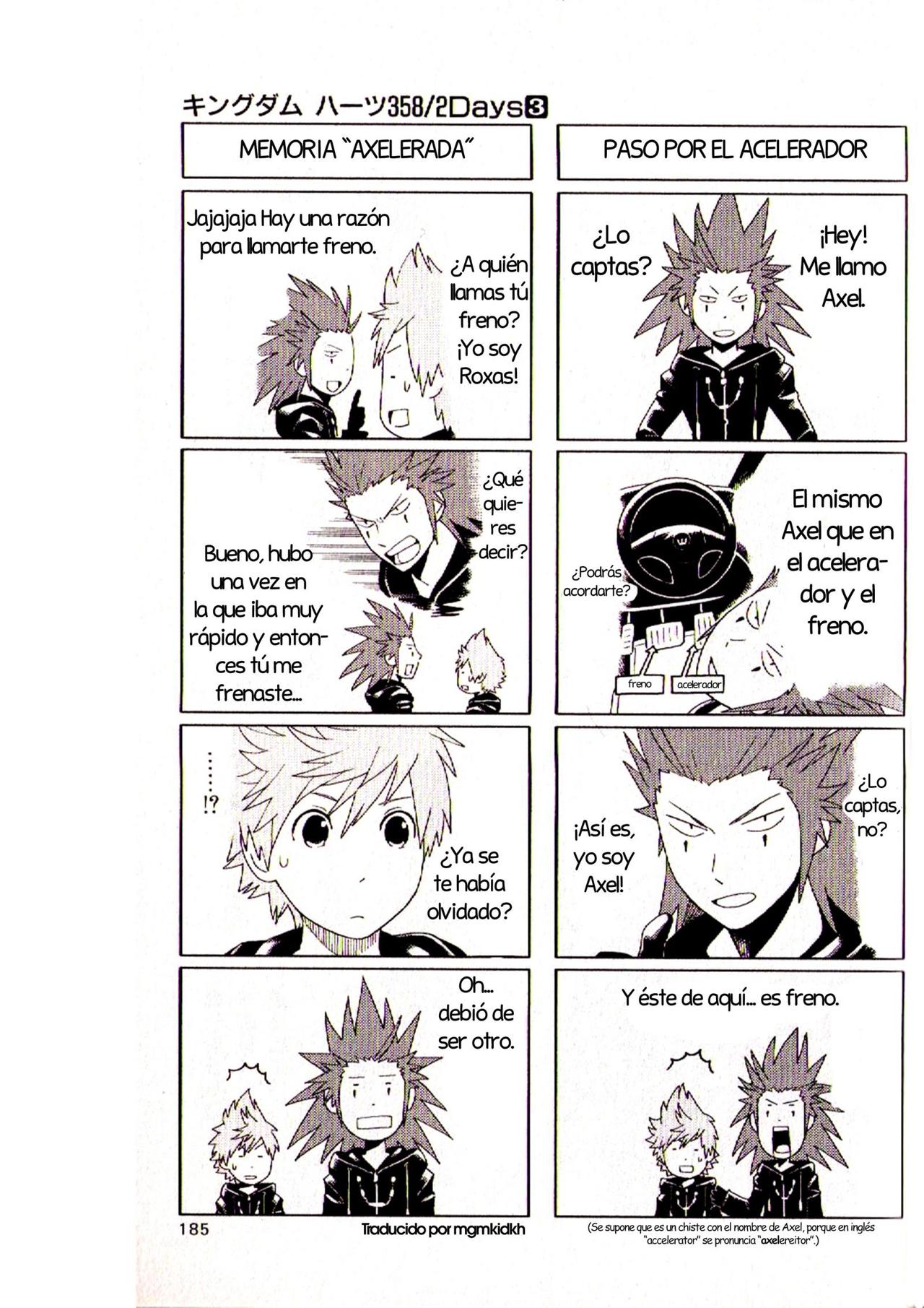 Read Kingdom Hearts 3582 Days ES Manga Online