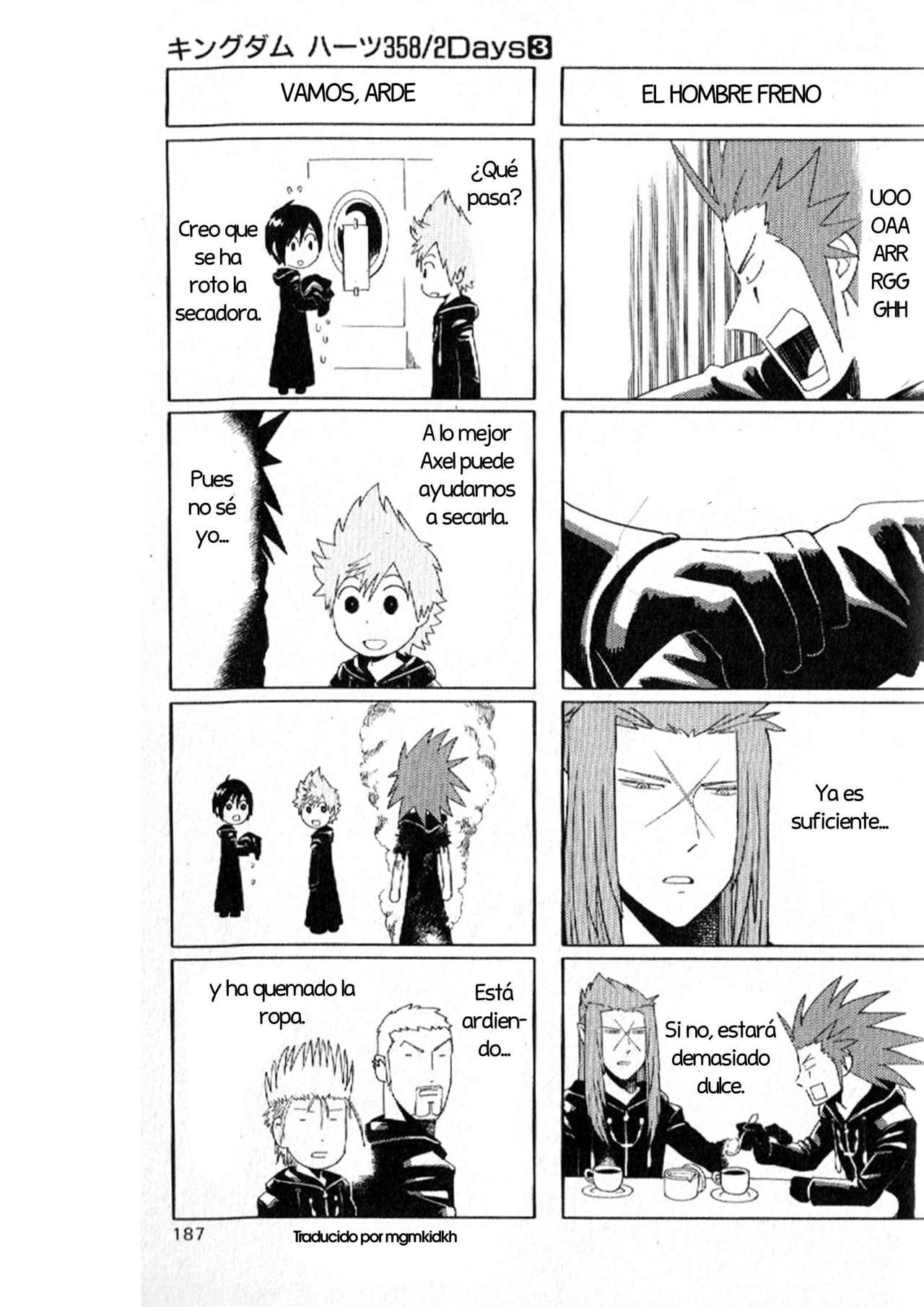 Read Kingdom Hearts 3582 Days ES Manga Online