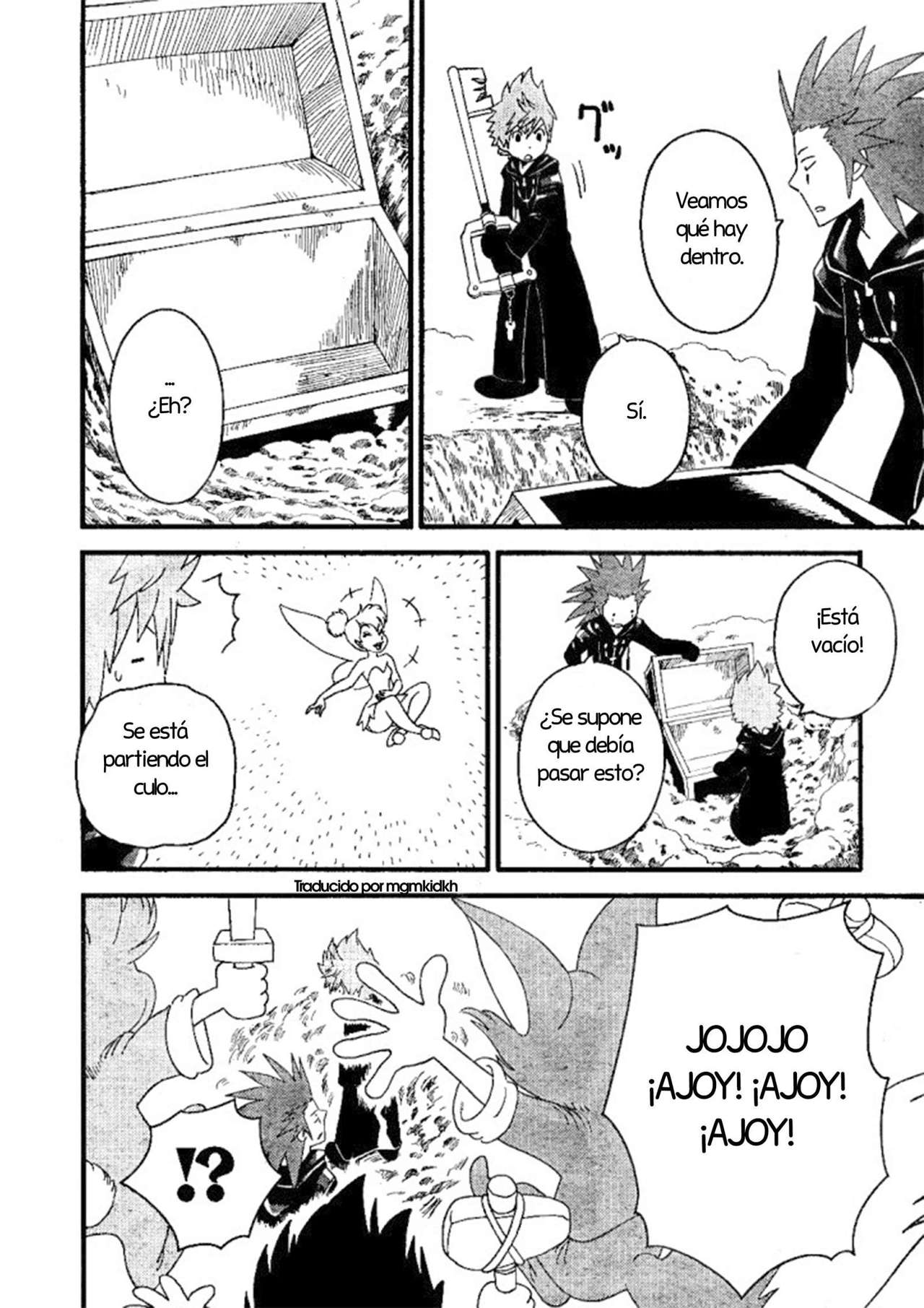 Read Kingdom Hearts 3582 Days ES Manga Online