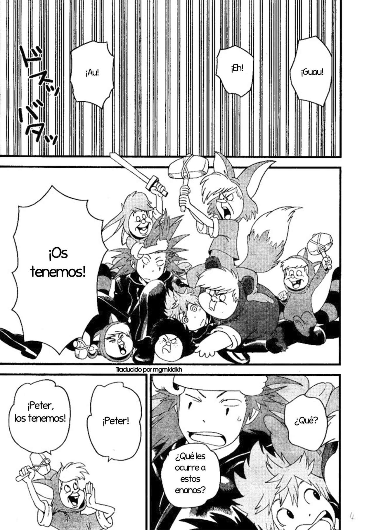 Read Kingdom Hearts 3582 Days ES Manga Online