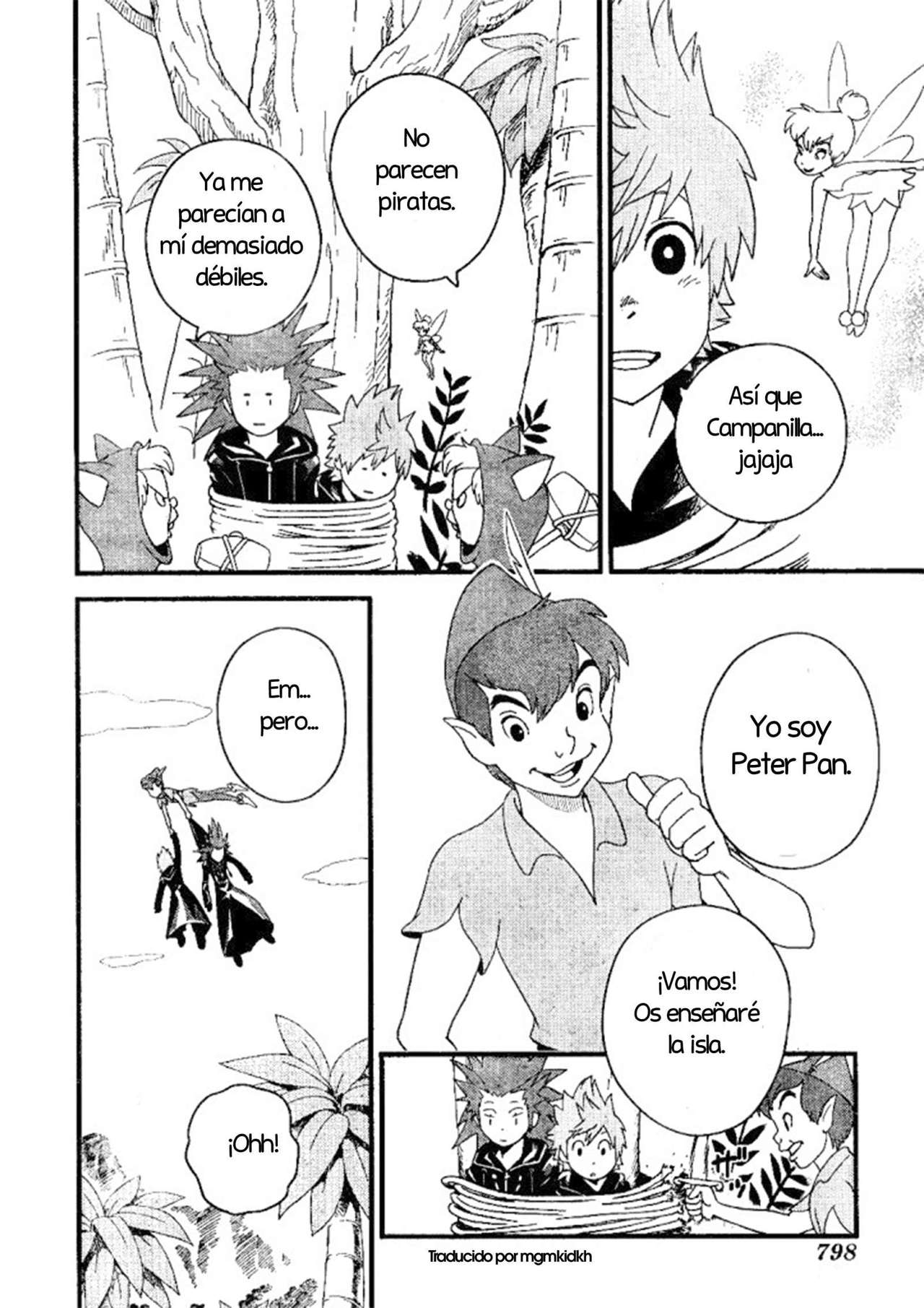 Read Kingdom Hearts 3582 Days ES Manga Online