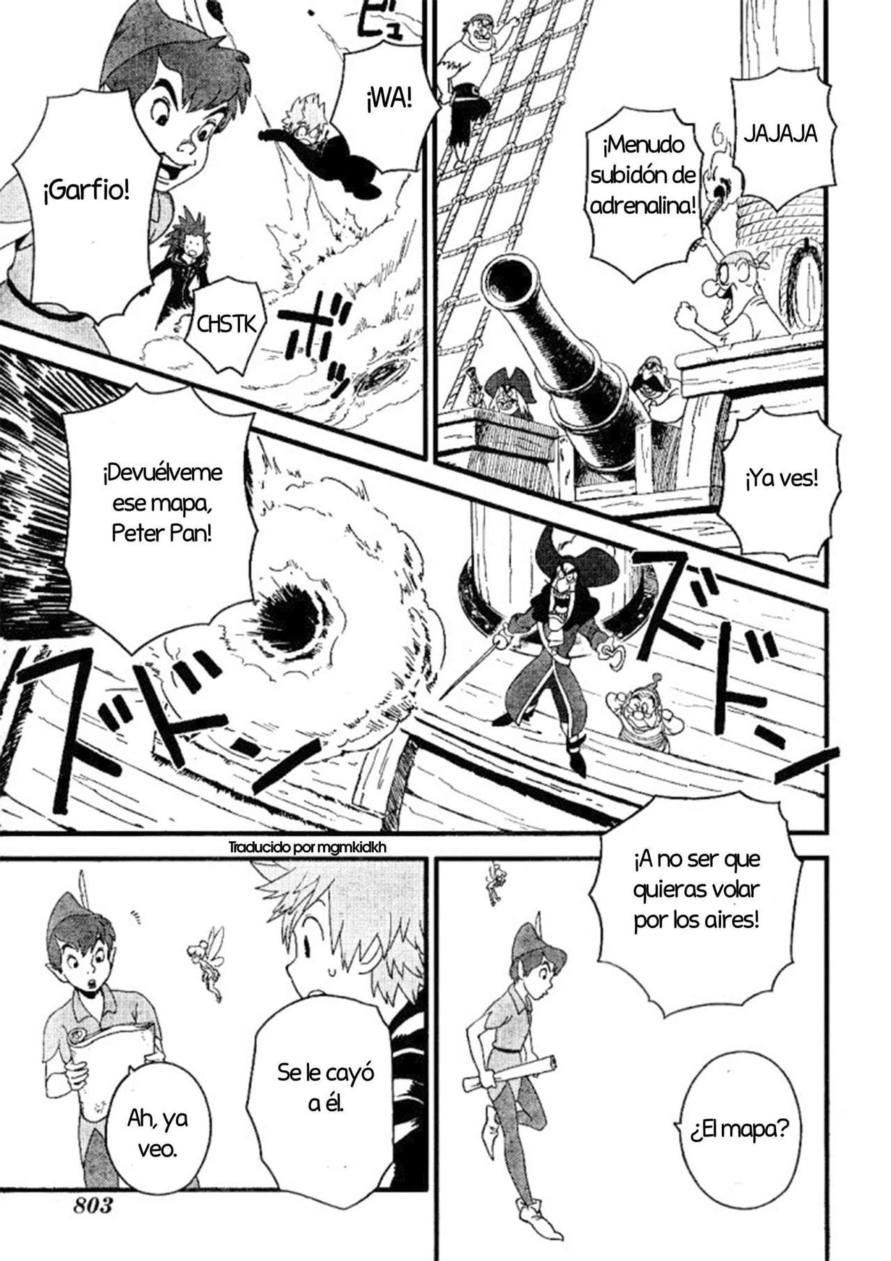 Read Kingdom Hearts 3582 Days ES Manga Online