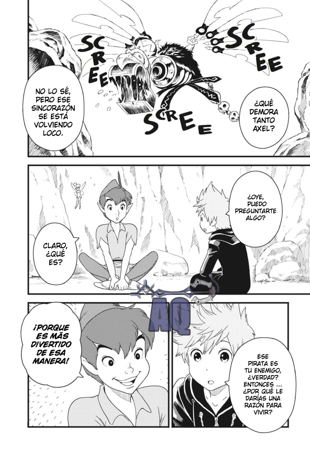 Read Kingdom Hearts 3582 Days ES Manga Online