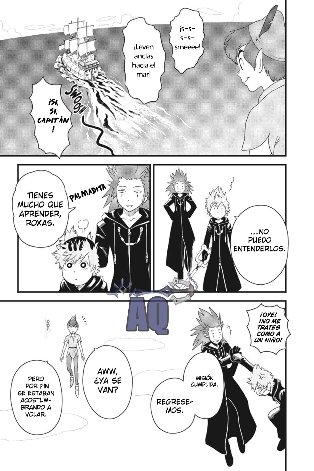 Read Kingdom Hearts 3582 Days ES Manga Online