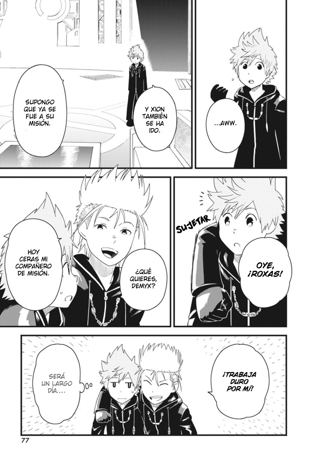 Read Kingdom Hearts 3582 Days ES Manga Online