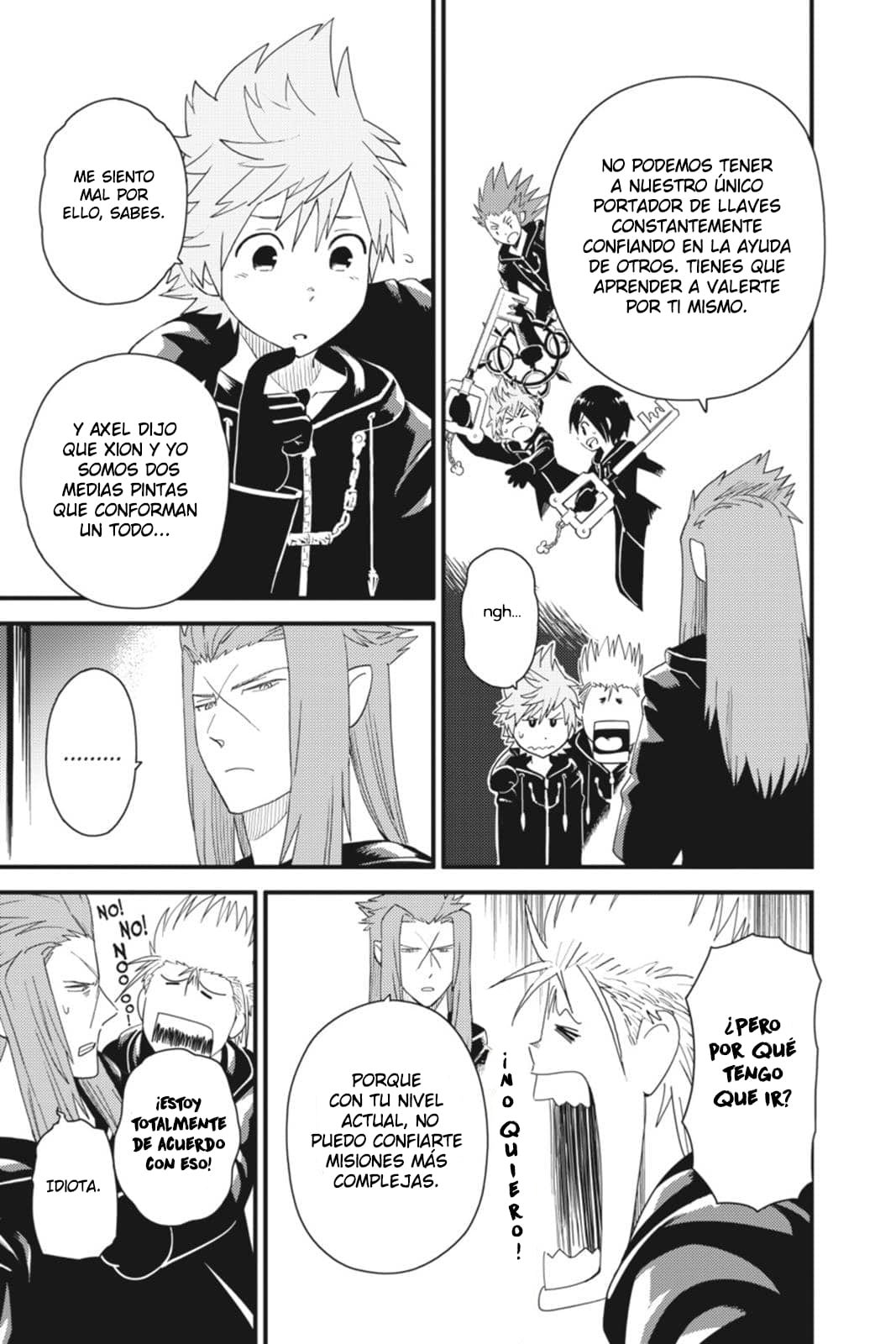 Read Kingdom Hearts 3582 Days ES Manga Online