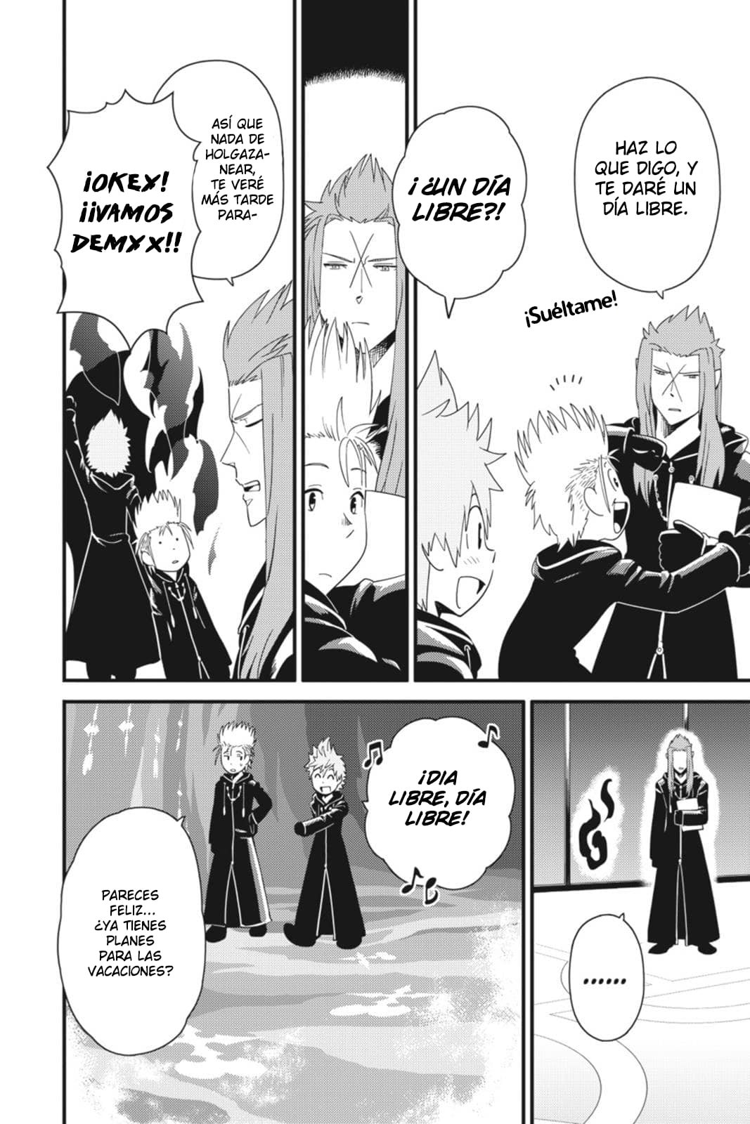 Read Kingdom Hearts 3582 Days ES Manga Online