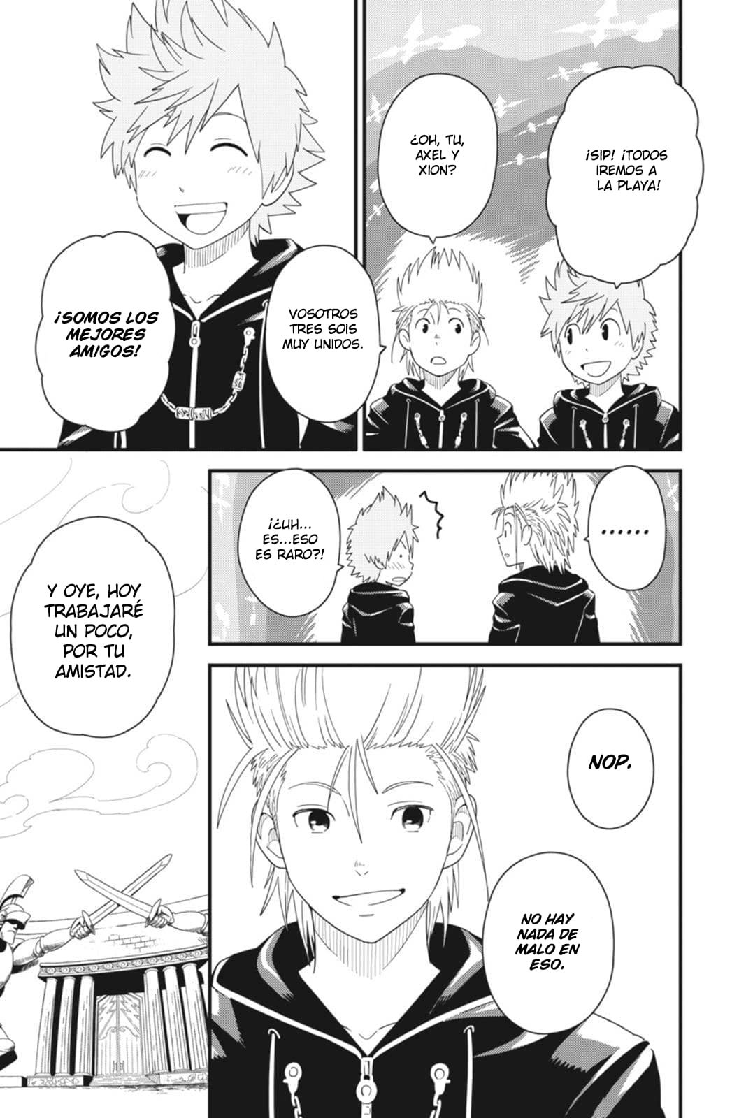 Read Kingdom Hearts 3582 Days ES Manga Online